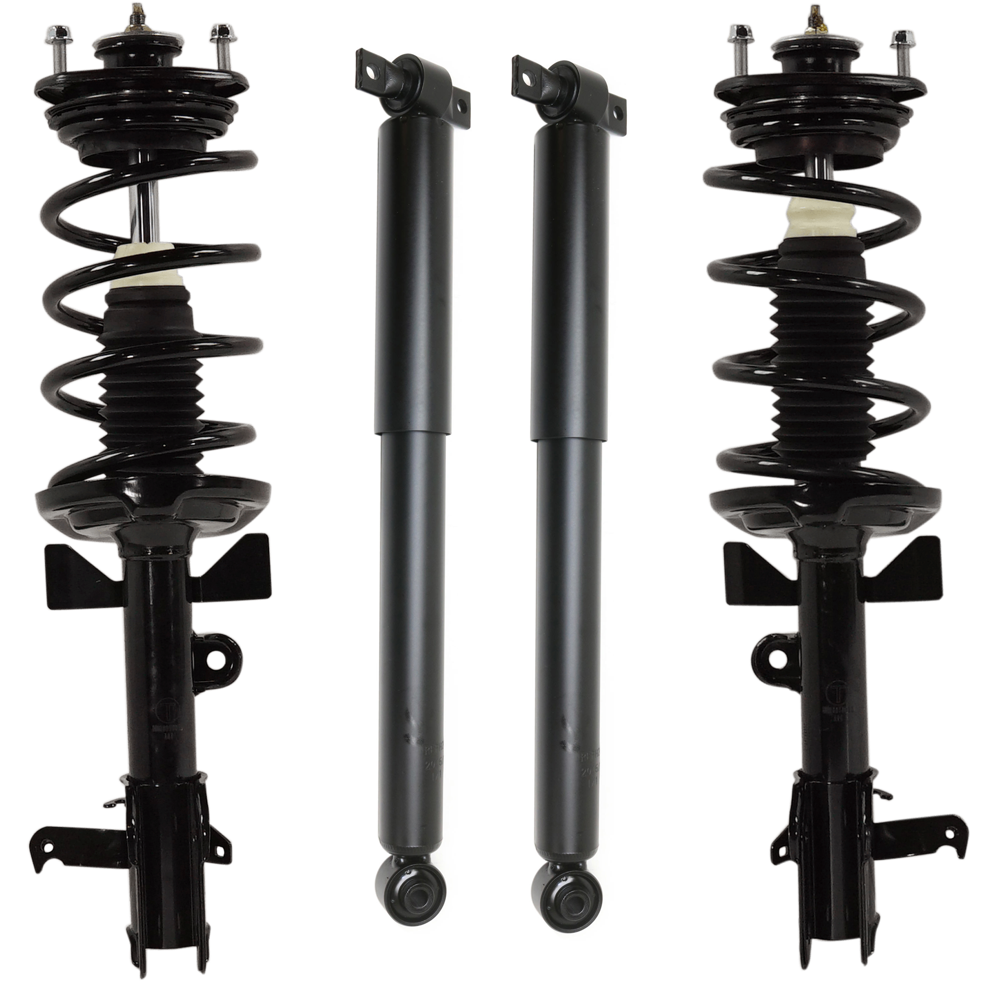 AM ODYSSEY 11-12 ACCORD 13-17 FRONT AND REAR SHOCK ABSORBER AND STRUT ASSEMBLY RH AND LH Gas Charged Twin tube Set of 4 SKU SET RH28050031 A OEM 51601TK8A67-51602TK8A66-51602T