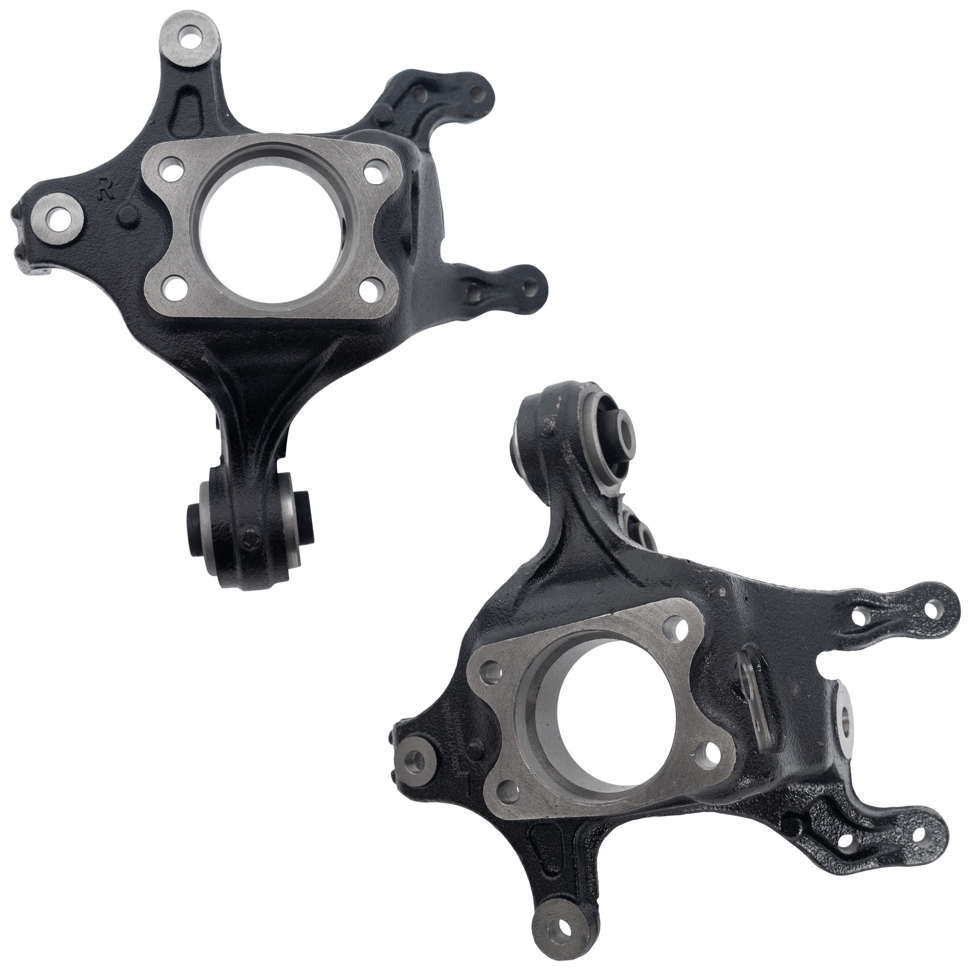 AM ELANTRA 07-12 REAR KNUCKLE RH AND LH Black Cast Iron w Rear Disc Brakes SKU SET RH28080049 OEM 527102H000-527202H000