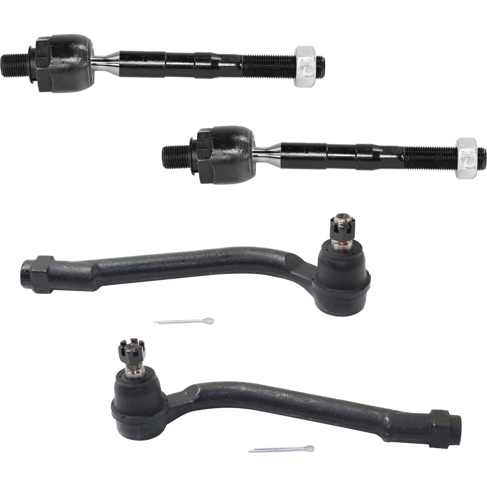 AM SANTA FE 07-12 SORENTO 11-13 FRONT TIE ROD END RH AND LH Inner and Outer SKU SET RH28210006-4 OEM 1015335-2693607-4012270-401227