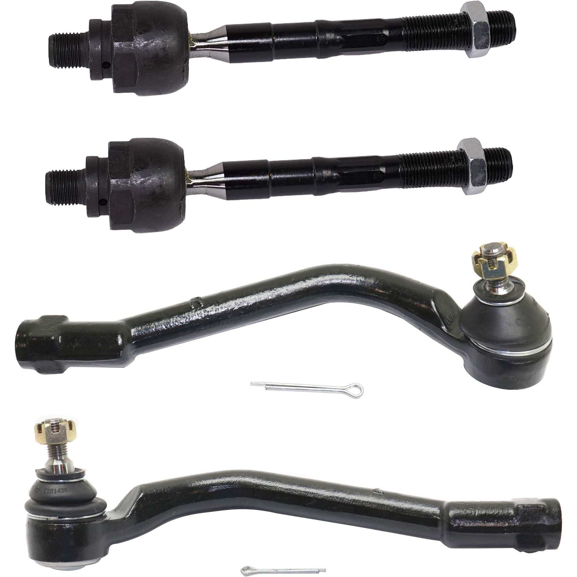 AM SPORTAGE 11-13 TUCSON 10-17 FRONT TIE ROD END RH AND LH Inner and Outer SKU SET RH28210008-4 OEM 1017801-45A2571-4012571-577242