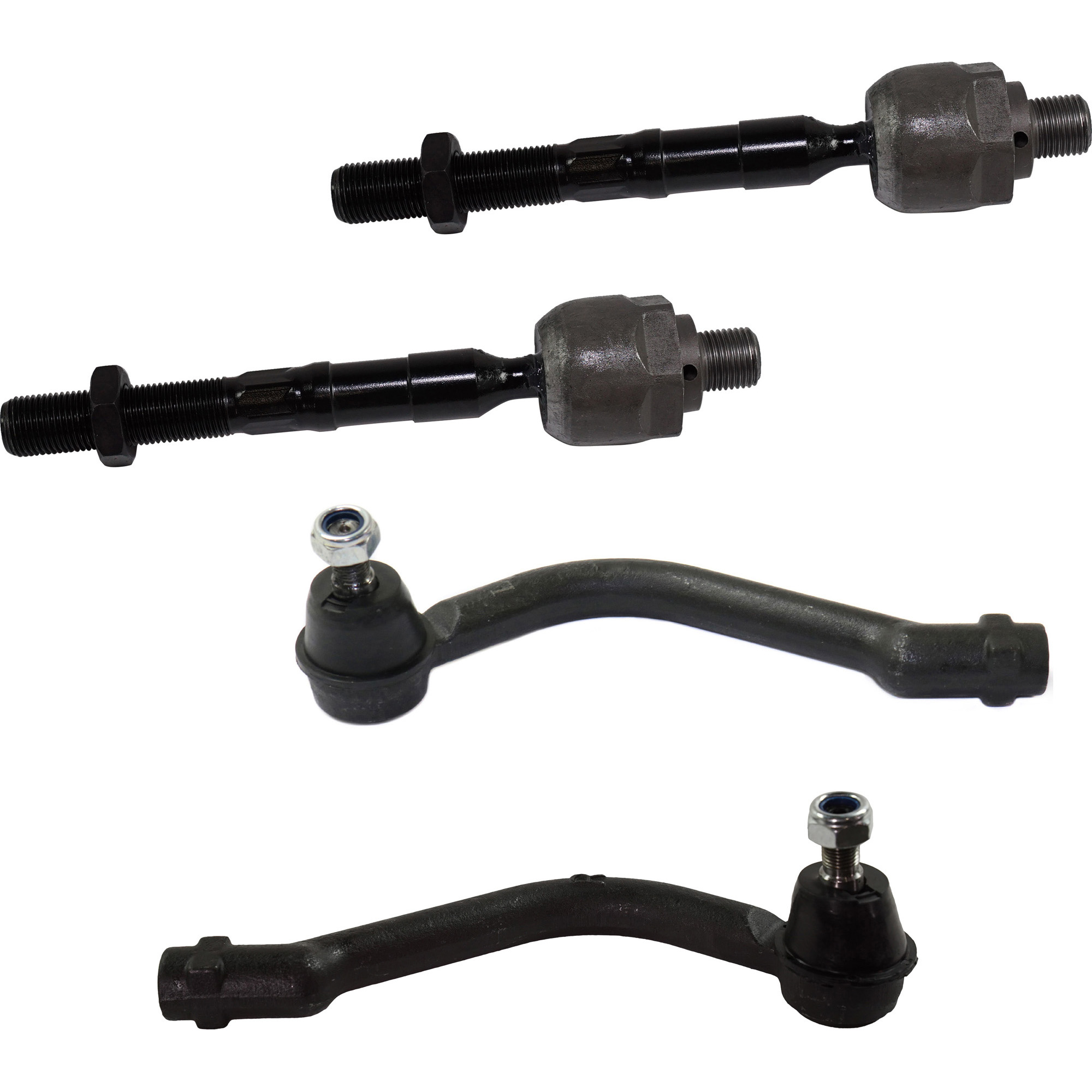 AM SONATA 06-08 FRONT TIE ROD END RH AND LH Inner and Outer SKU SET RH28210010-4 OEM 1015336-2693620-4012283-45A130