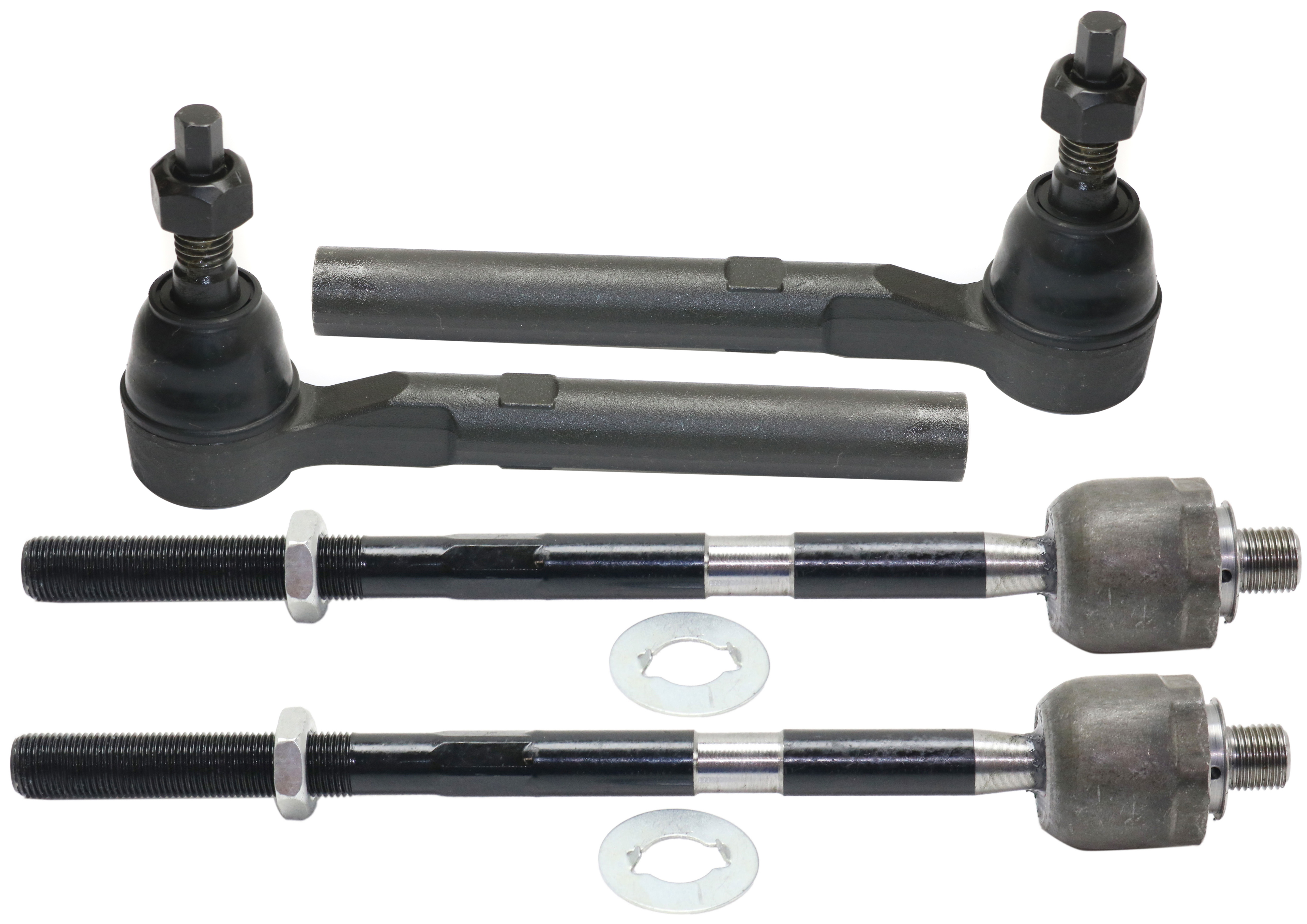 AM H3-06-10 FRONT TIE ROD END RH AND LH Inner and Outer SKU SET RH28210013-4 OEM 25988407-2693717-4012380-45A13