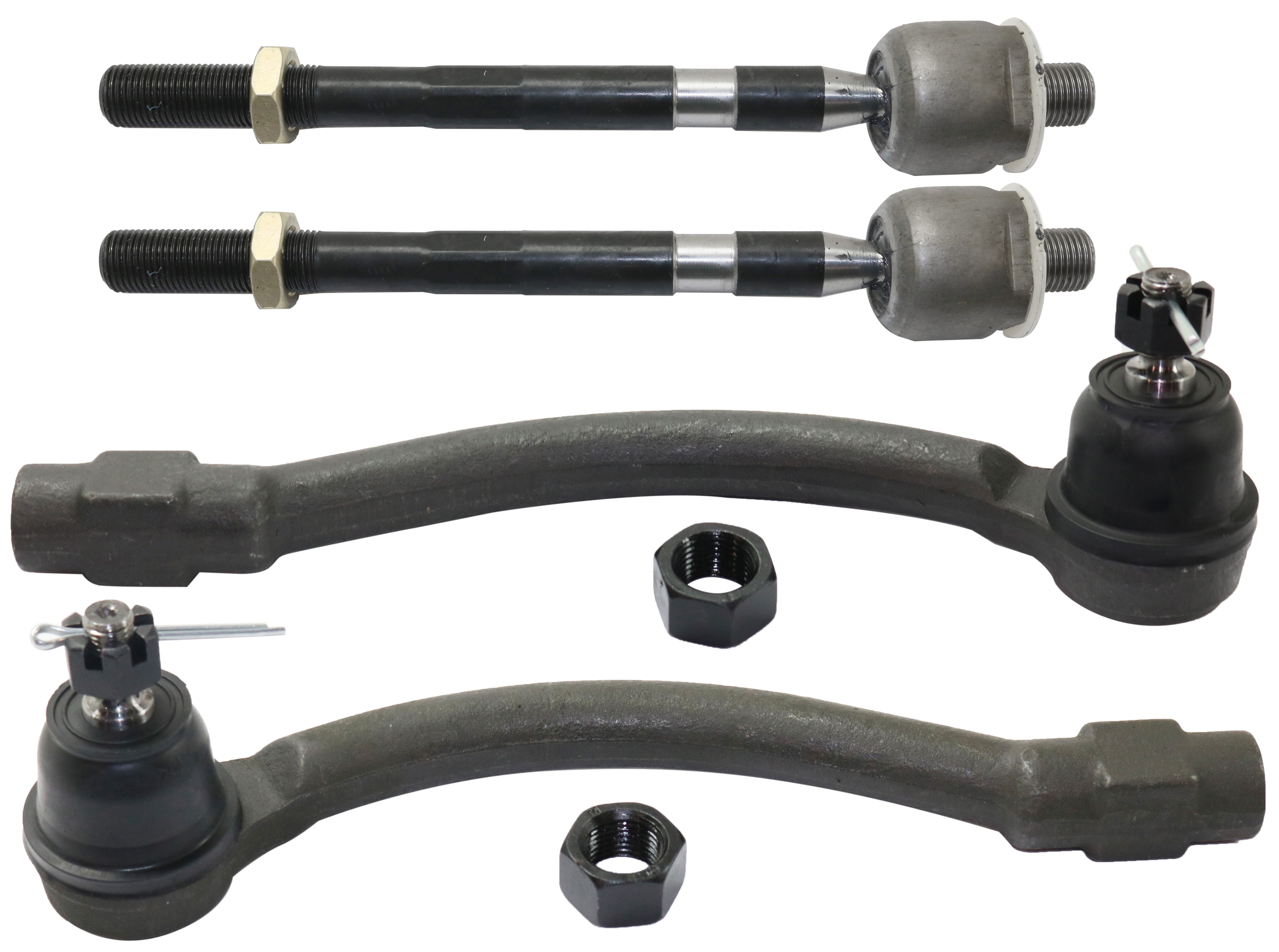 AM ELANTRA GT 14-14 ELANTRA 15-15 VELOSTER 17-17 FRONT TIE ROD END RH AND LH Inner and Outer SKU SET RH28210019-4 OEM 565403X000-568203X000-568203X0