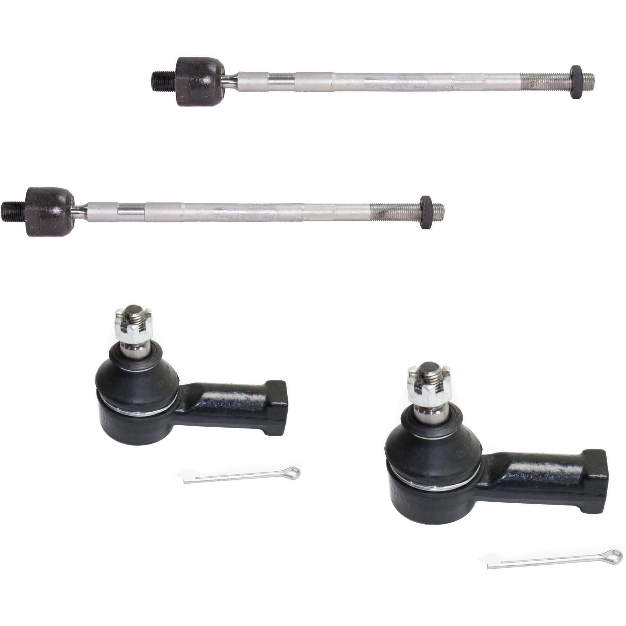 AM ELANTRA 92-95 FRONT TIE ROD RH AND LH Inner and Outer Set of 4 SKU SET RH28210032-4