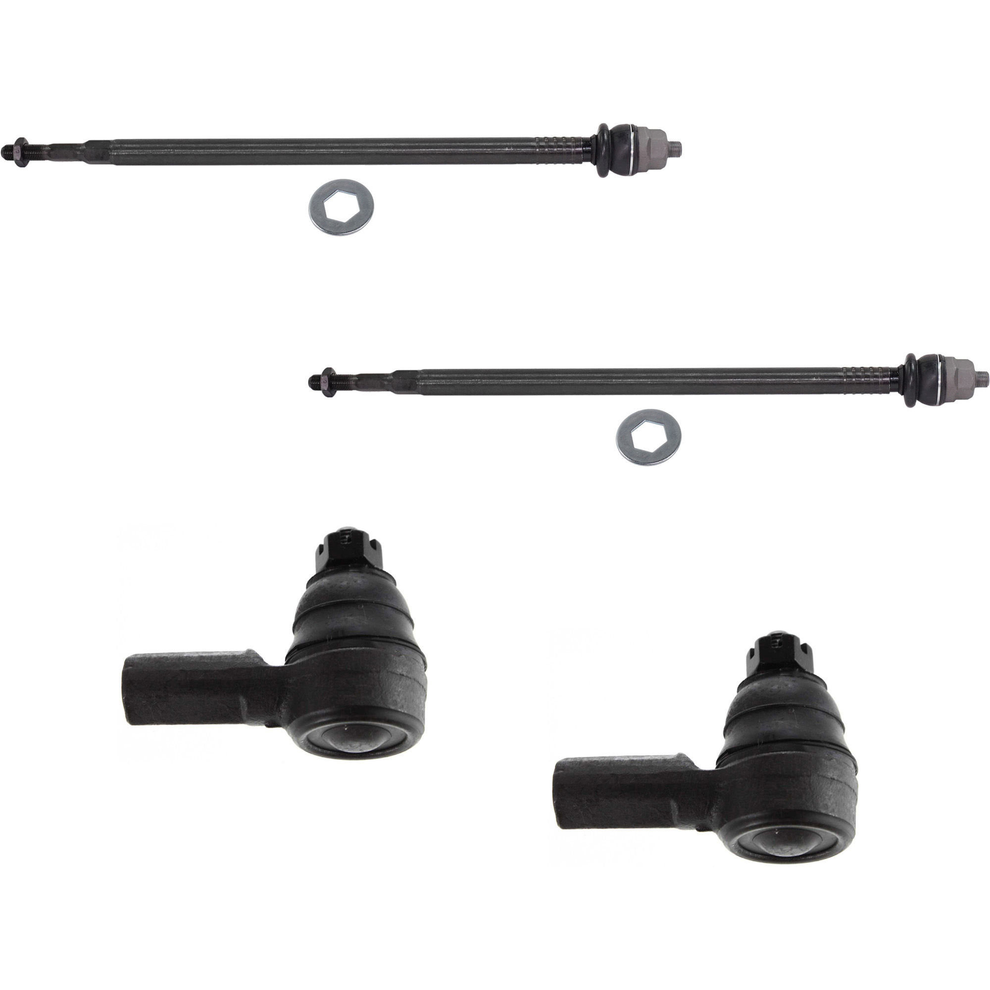 AM CR V 02-06 FRONT TIE ROD END RH AND LH Inner and Outer SKU SET RH28210056-4 OEM 1014917-2693258-4011921-401192