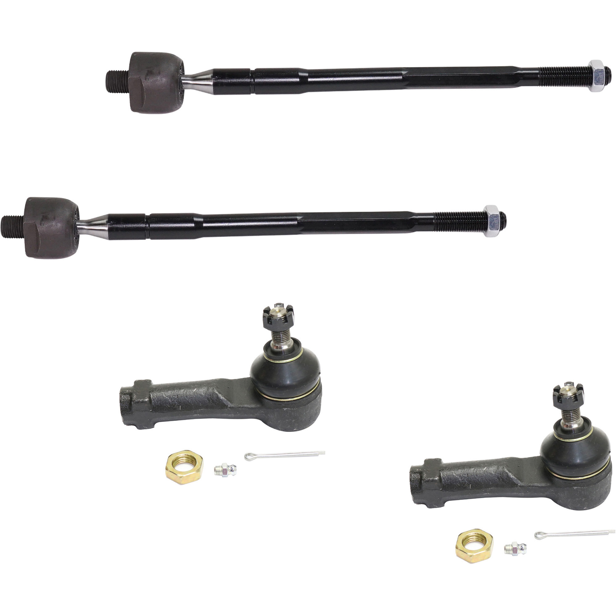 AM ODYSSEY 02-04 FRONT TIE ROD RH AND LH Inner and Outer Set of 4 SKU SET RH28210064-4 OEM 101-564-826-955-634-000-000-000-000