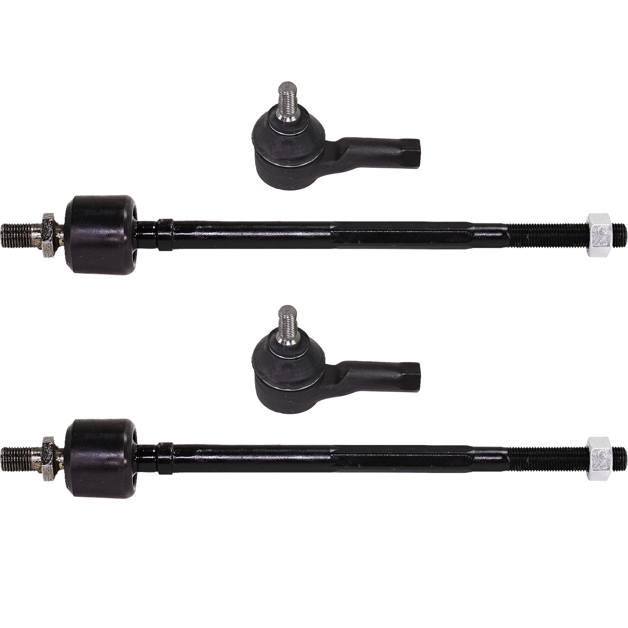 AM PRELUDE 83-87 FRONT TIE ROD RH AND LH Inner and Outer Set of 4 SKU SET RH28210066-4 OEM 354-004-101-234-326-000-000-000-000