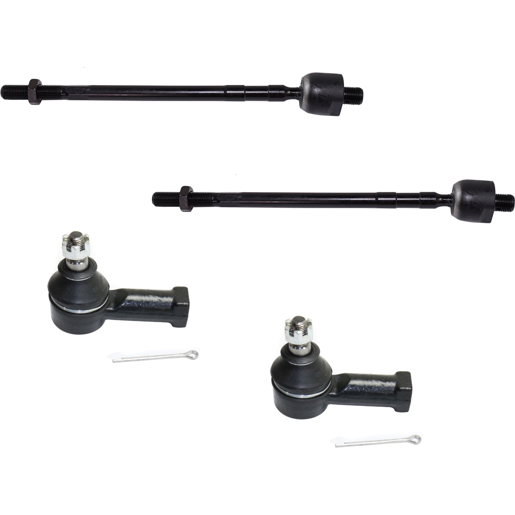 AM SONATA 89-94 FRONT TIE ROD END RH AND LH Inner and Outer SKU SET RH28210070-4 OEM 5773033100
