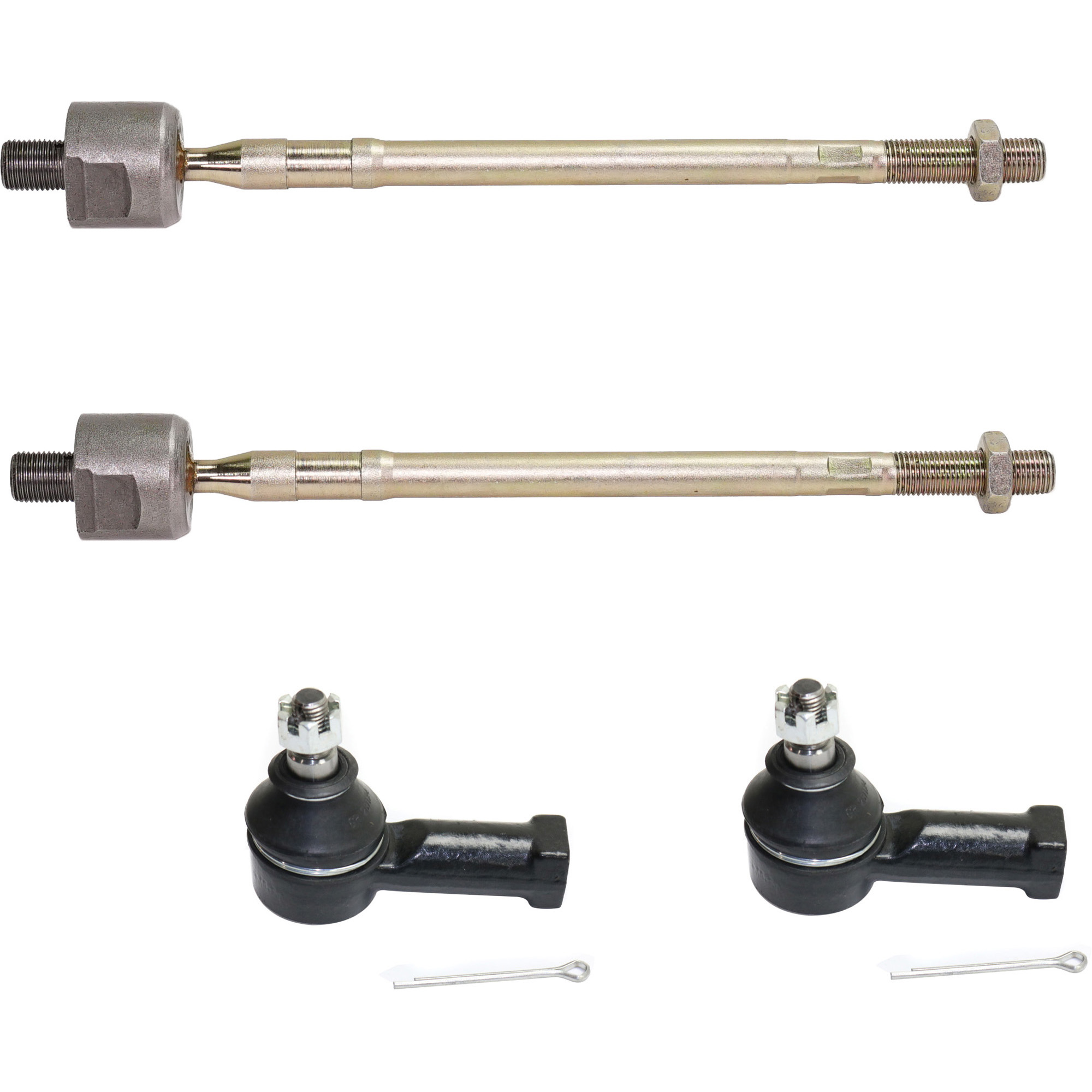 AM TREDIA 88-88 FRONT TIE ROD END RH AND LH Inner and Outer SKU SET RH28210071-4 OEM 352516-1014116-2692971-4011634