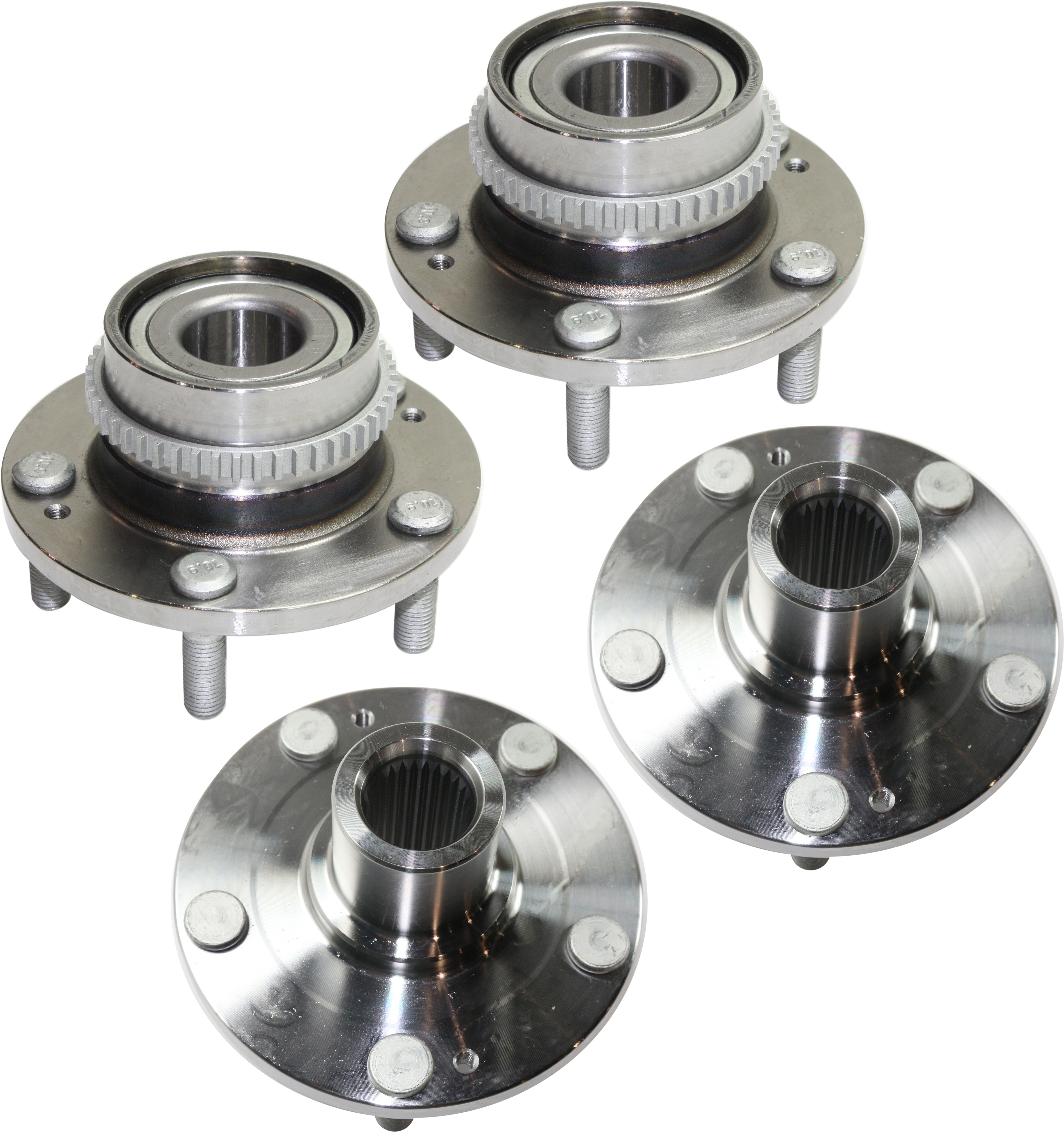 AM SPORTAGE 05-08 TUCSON 05-09 FRONT AND REAR HUB ASSEMBLY RH AND LH SKU SET RH28370003-4 OEM 517503A003-527102E100