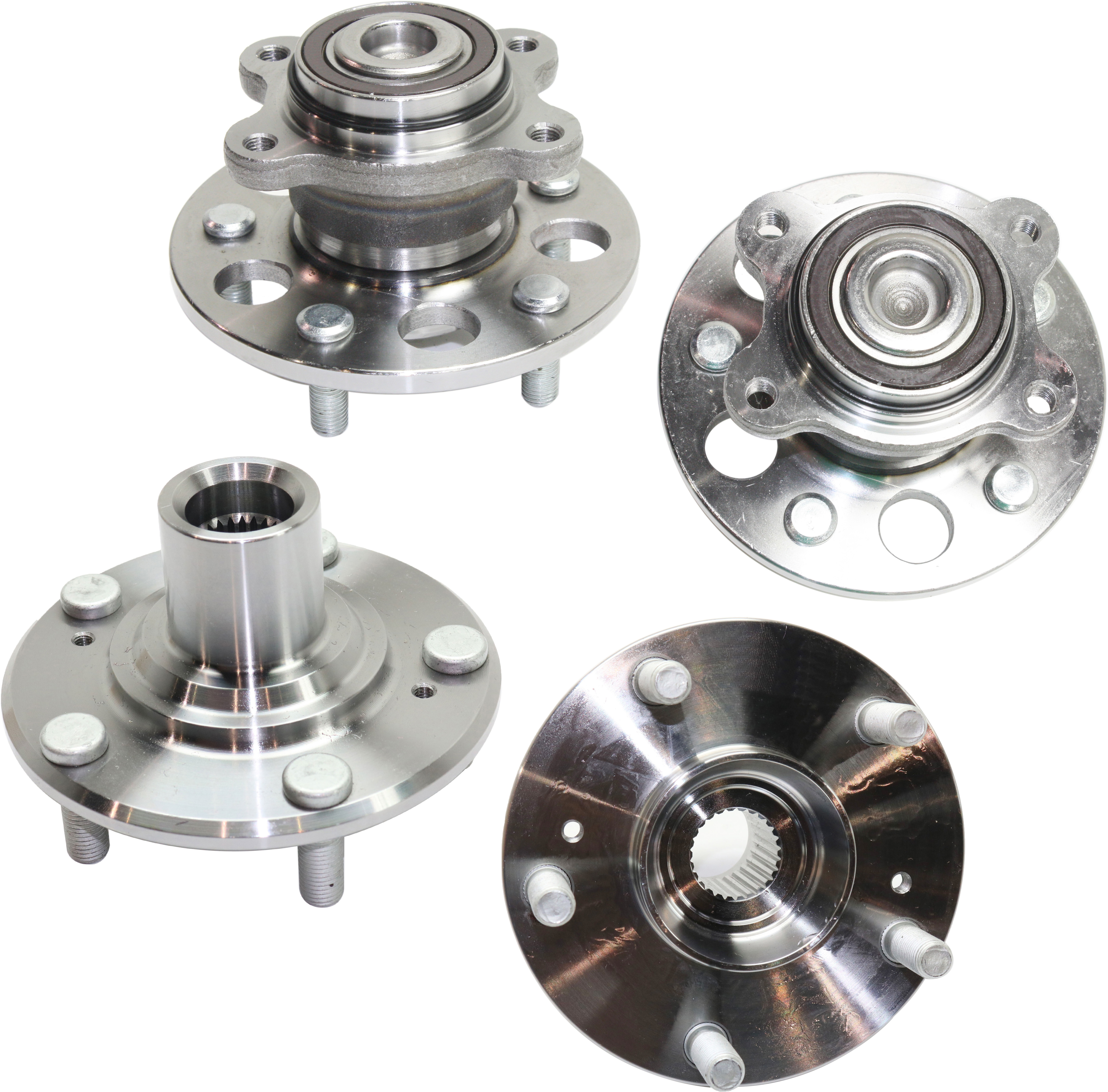 AM CIVIC 06-11 FRONT AND REAR HUB ASSEMBLY RH AND LH 5 Studs SKU SET RH28370008-4 OEM 42200SNC951-44600SNAA00