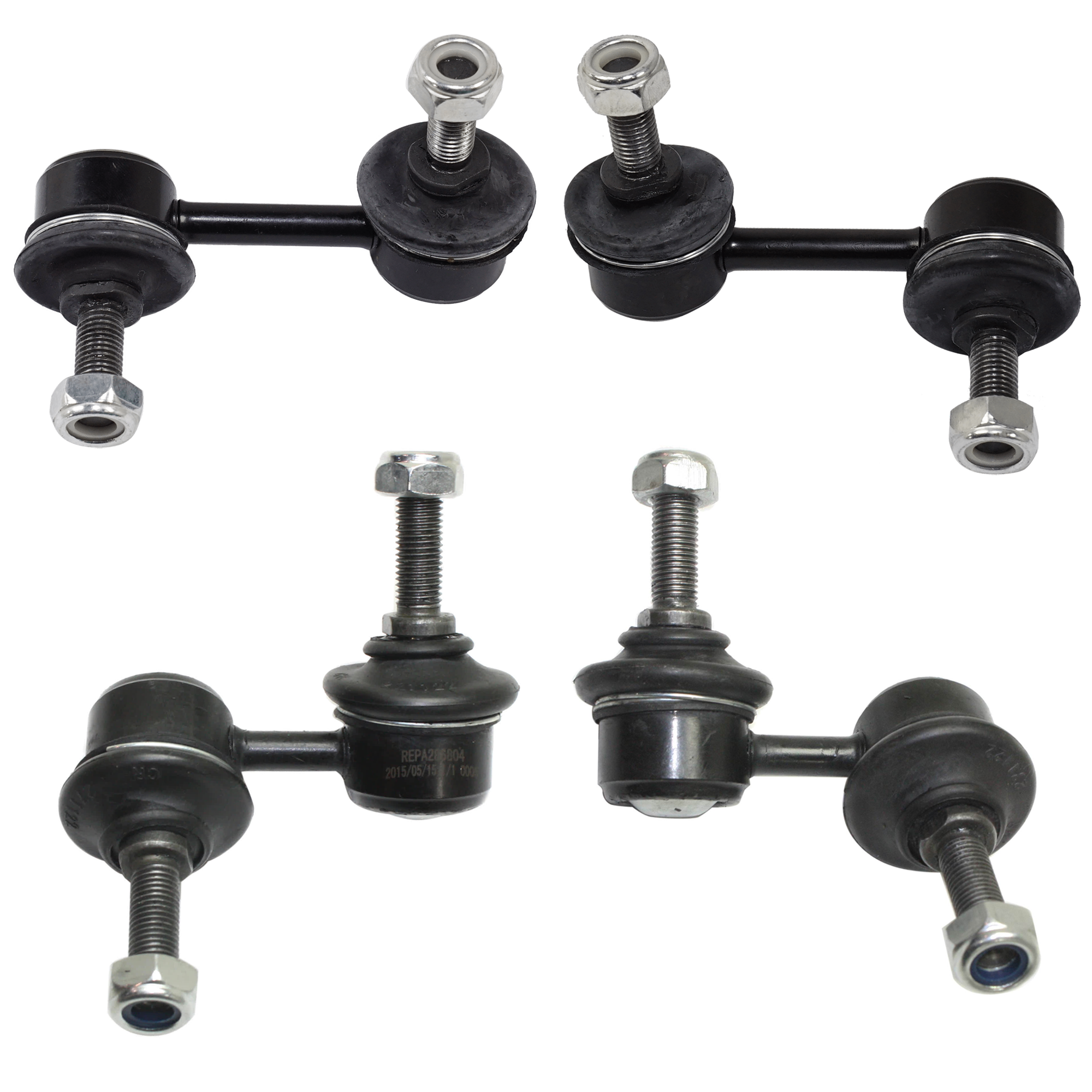 AM CIVIC 01-05 FRONT AND REAR SWAY BAR LINK Set of 4 SKU SET RH28680047-4 OEM 18400-1014859-2651541-5451332