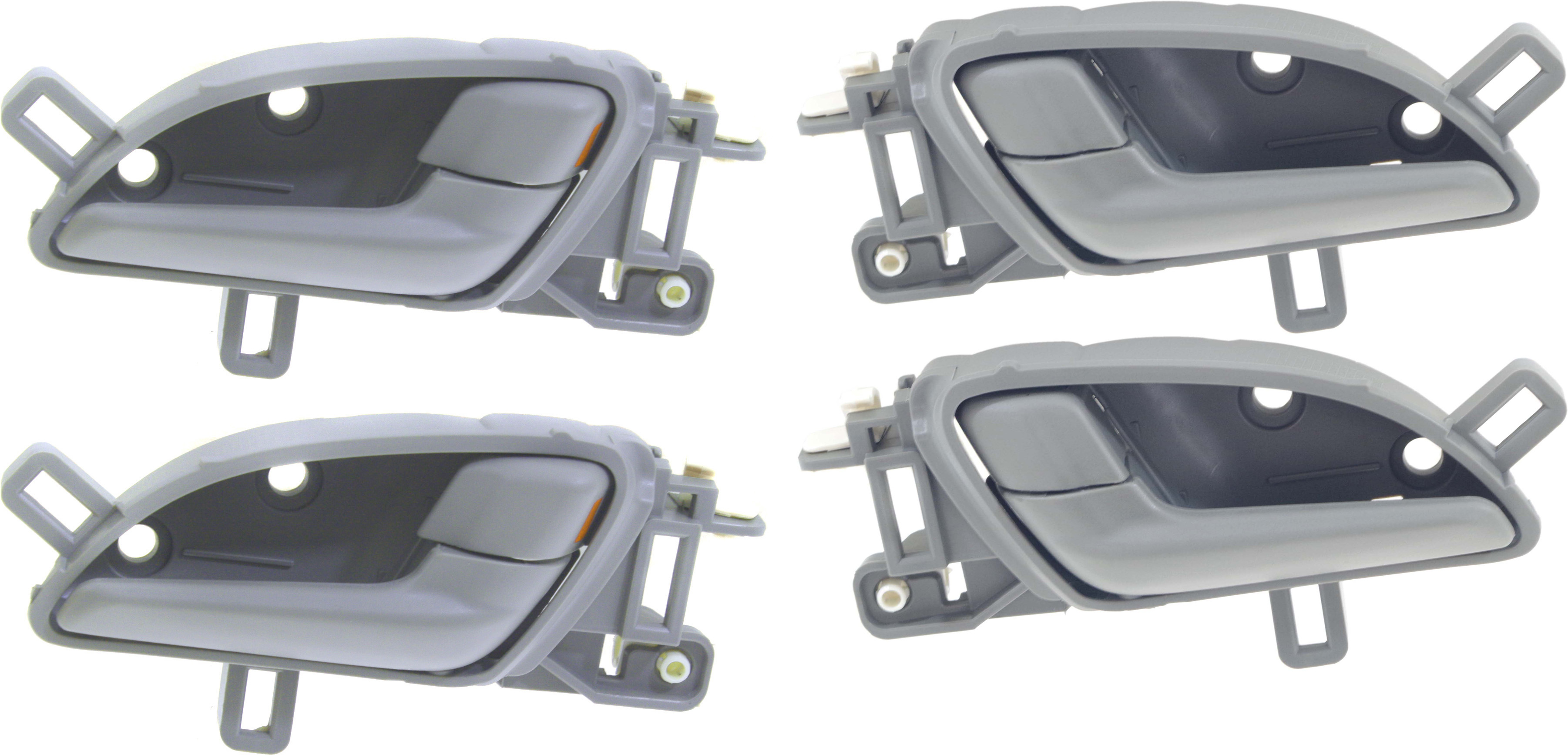 AM INSIGHT 10-14 FRONT AND REAR DOOR HANDLE RH AND LH Set of 4 Inside Gray SKU SET RH46210001-4 OEM 72120TM8A01ZA 72120TM8A01ZC 72