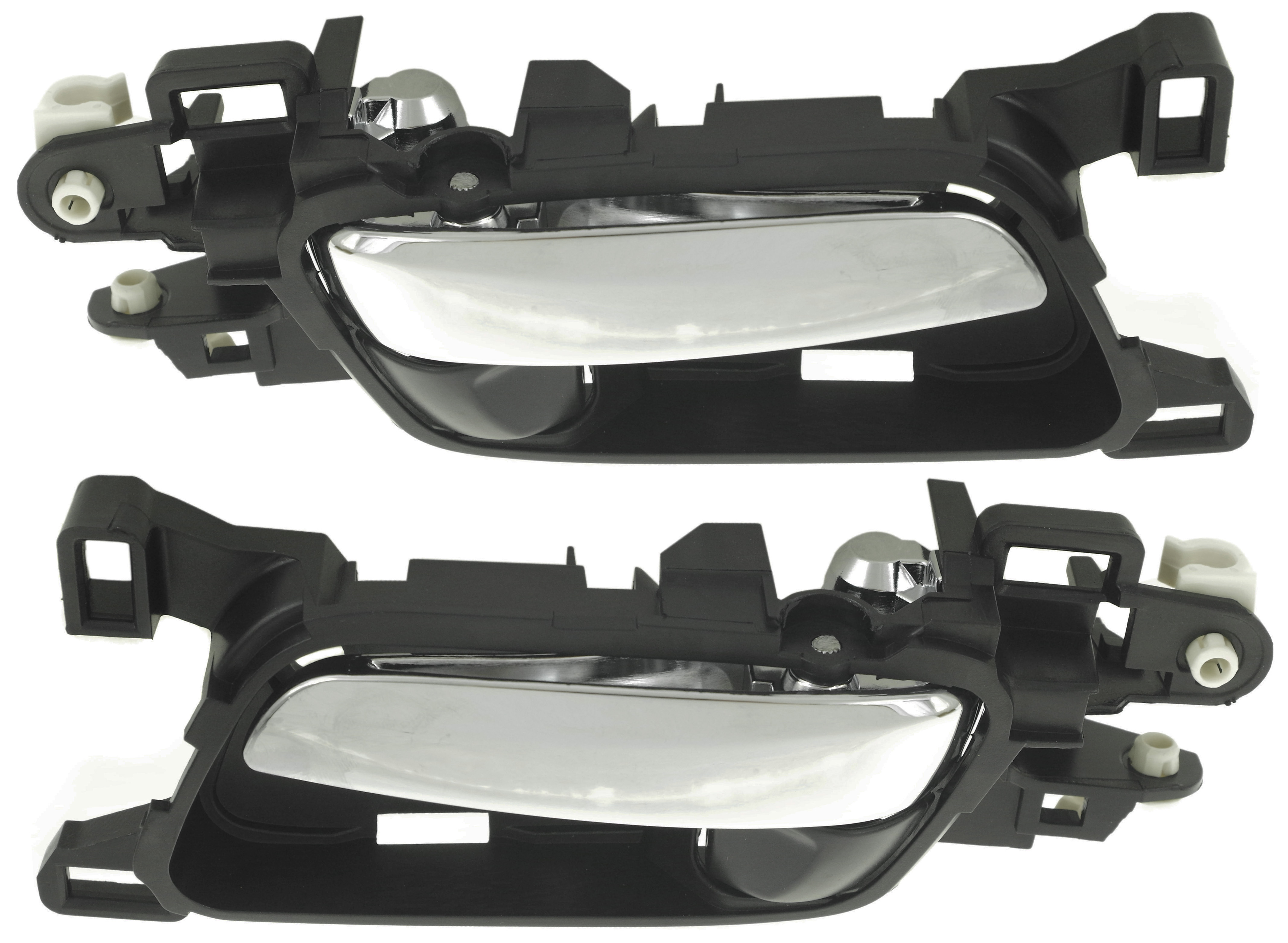 AM ACCORD 13-17 FRONT DOOR HANDLE RH AND LH Assy Inside Chrome Lever Black Housing Coupe Sedan =REAR SKU SET RH46210035 OEM 72160T2AA01ZA 72120T2AA01ZA