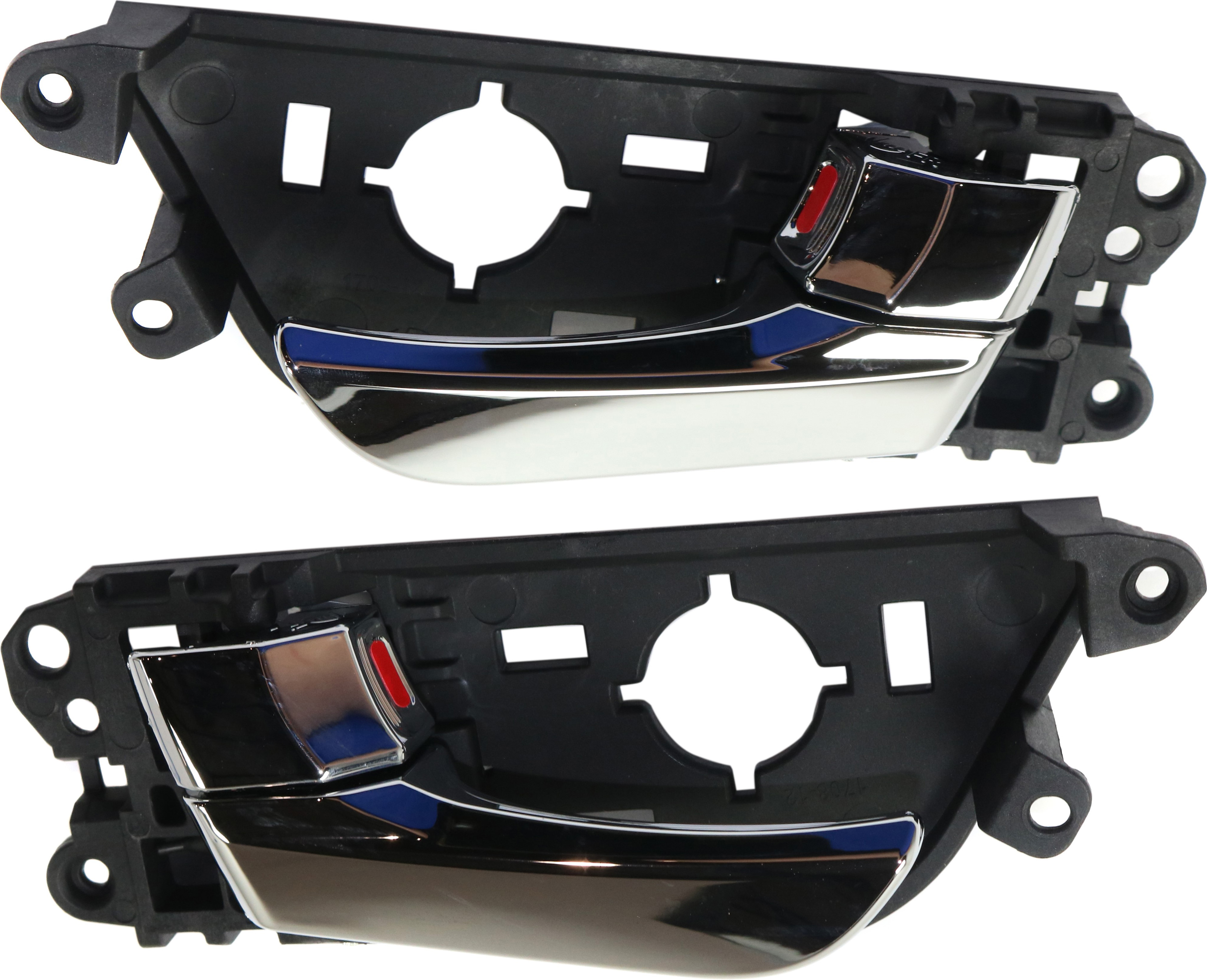 AM VELOSTER 12-17 INTERIOR DOOR HANDLE Front RH and LH Chrome 1.6L Eng SKU SET RH46210049 OEM 826202V000CR 826102V000CR