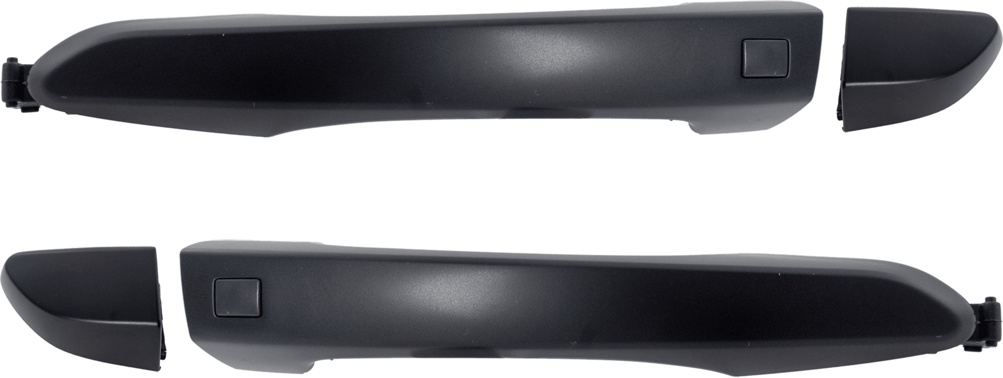 AM TUCSON 16-21 FRONT EXTERIOR DOOR HANDLE RH AND LH Primed Black w o Keyhole w Cover w Smart Key SKU SET RH46250091K OEM 82661D3700-82651D3700-82662D31