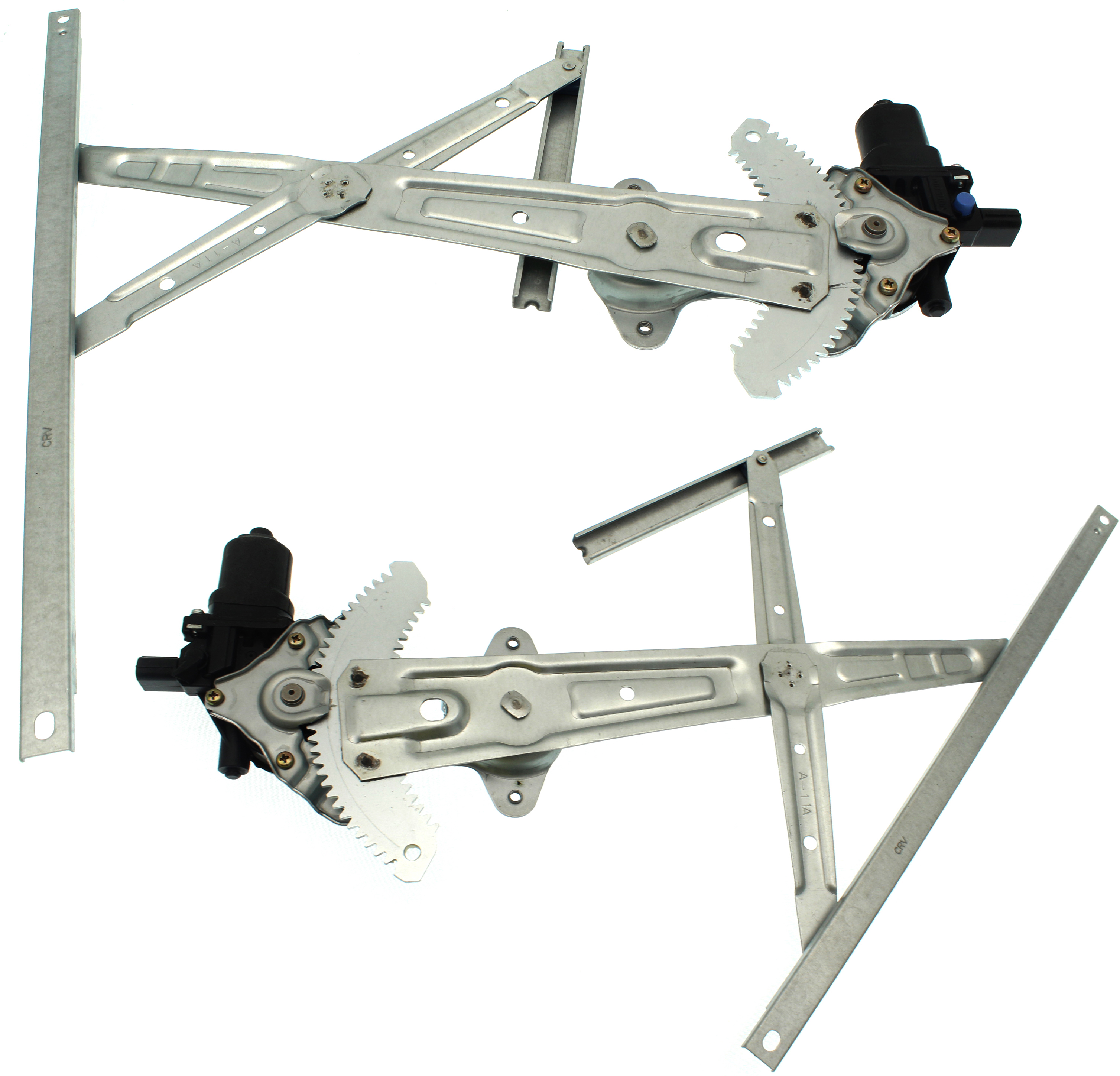 AM CR V 12-16 FRONT WINDOW REGULATOR RH AND LH Power w Motor SKU SET RH46290007 OEM 72215TR0A02 PFM 72211T0AA01-72