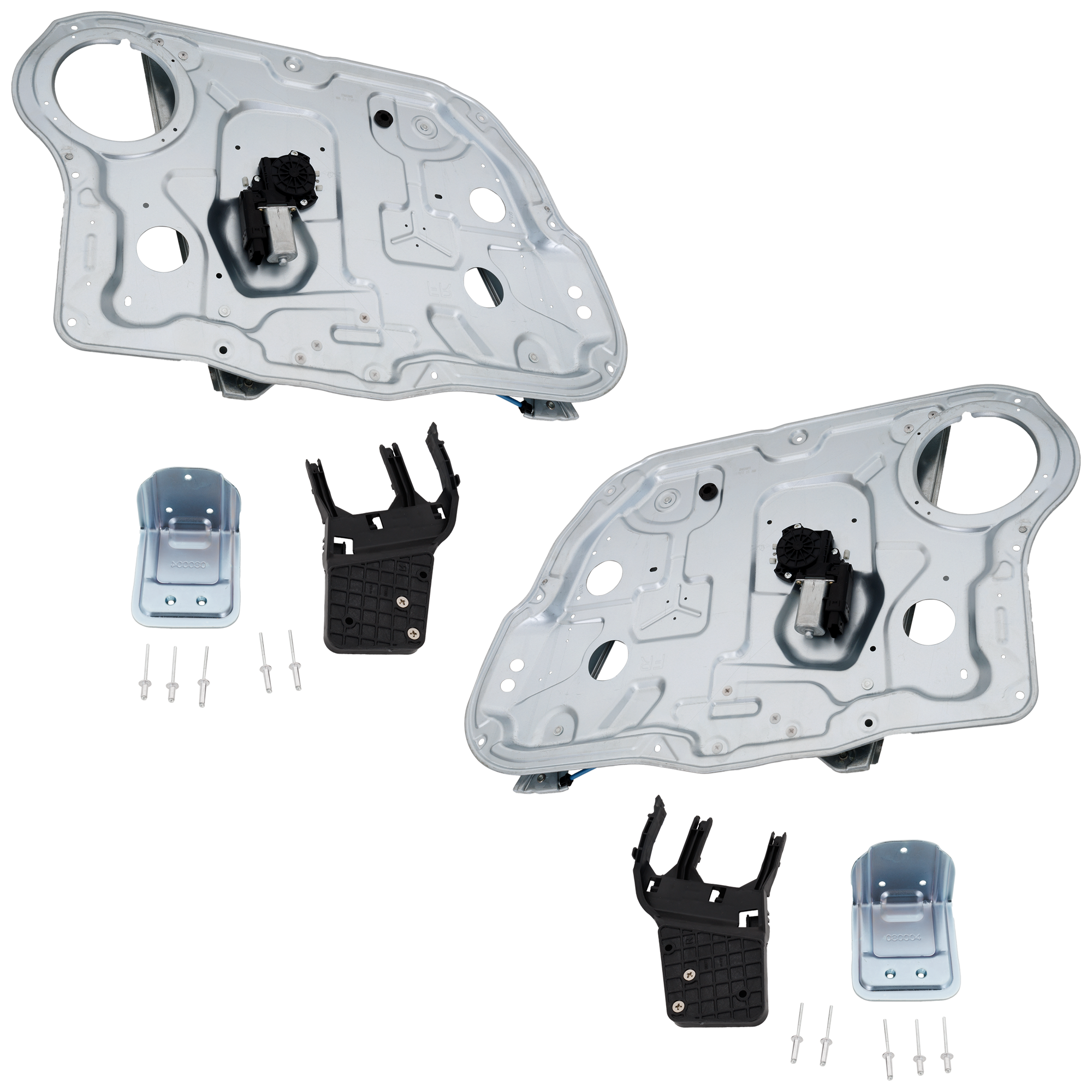 AM AZERA 06-11 FRONT WINDOW REGULATOR RH AND LH Power w Motor SKU SET RH46290073 OEM 824713L000 PFM 824813L000 PFM