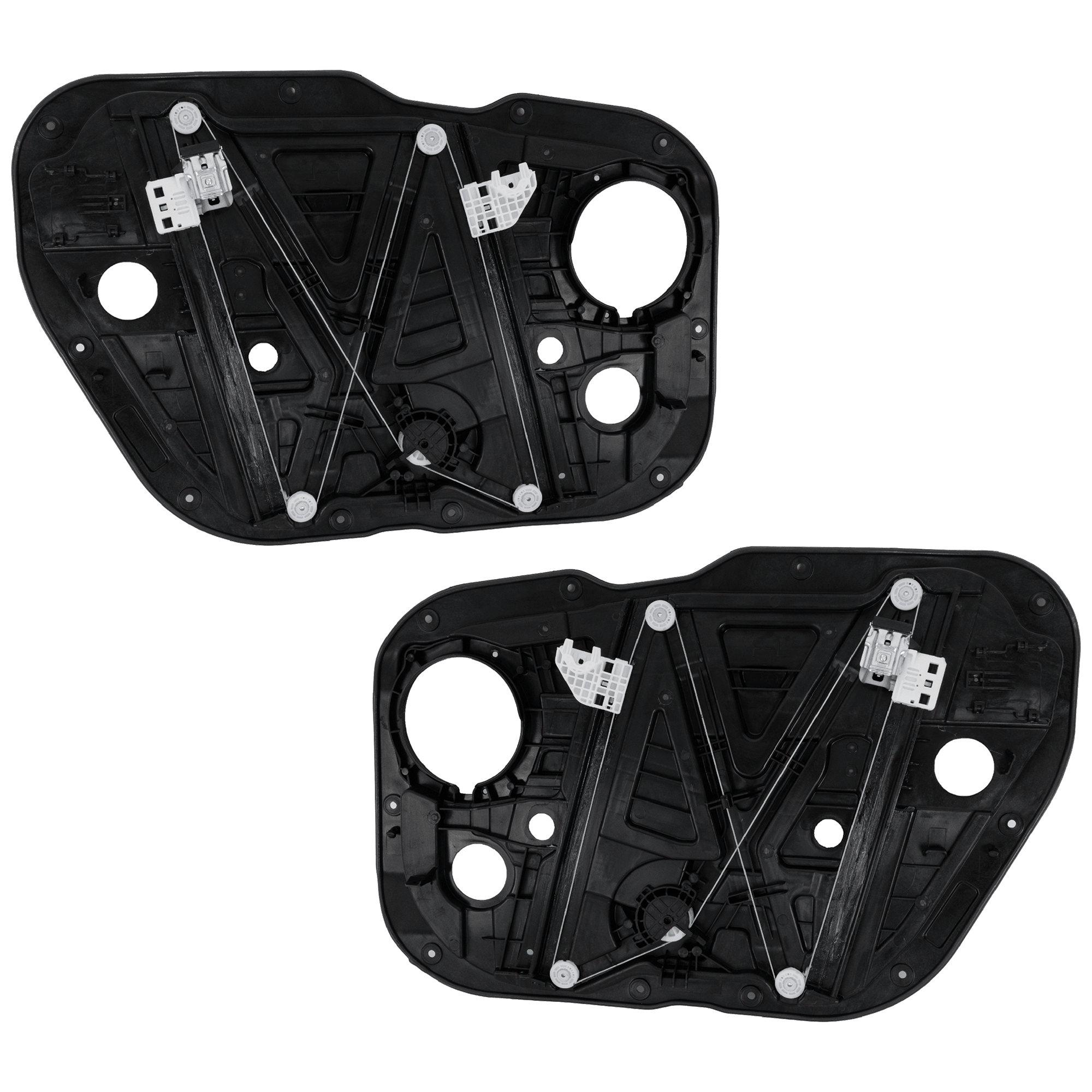 AM ELANTRA 11-16 FRONT WINDOW REGULATOR RH AND LH Power w Motor 2 Pins w Panel Door Module USA Built Vehicle Sedan SKU SET RH46290147 OEM 824713Y010 PFM 824813Y010 PFM