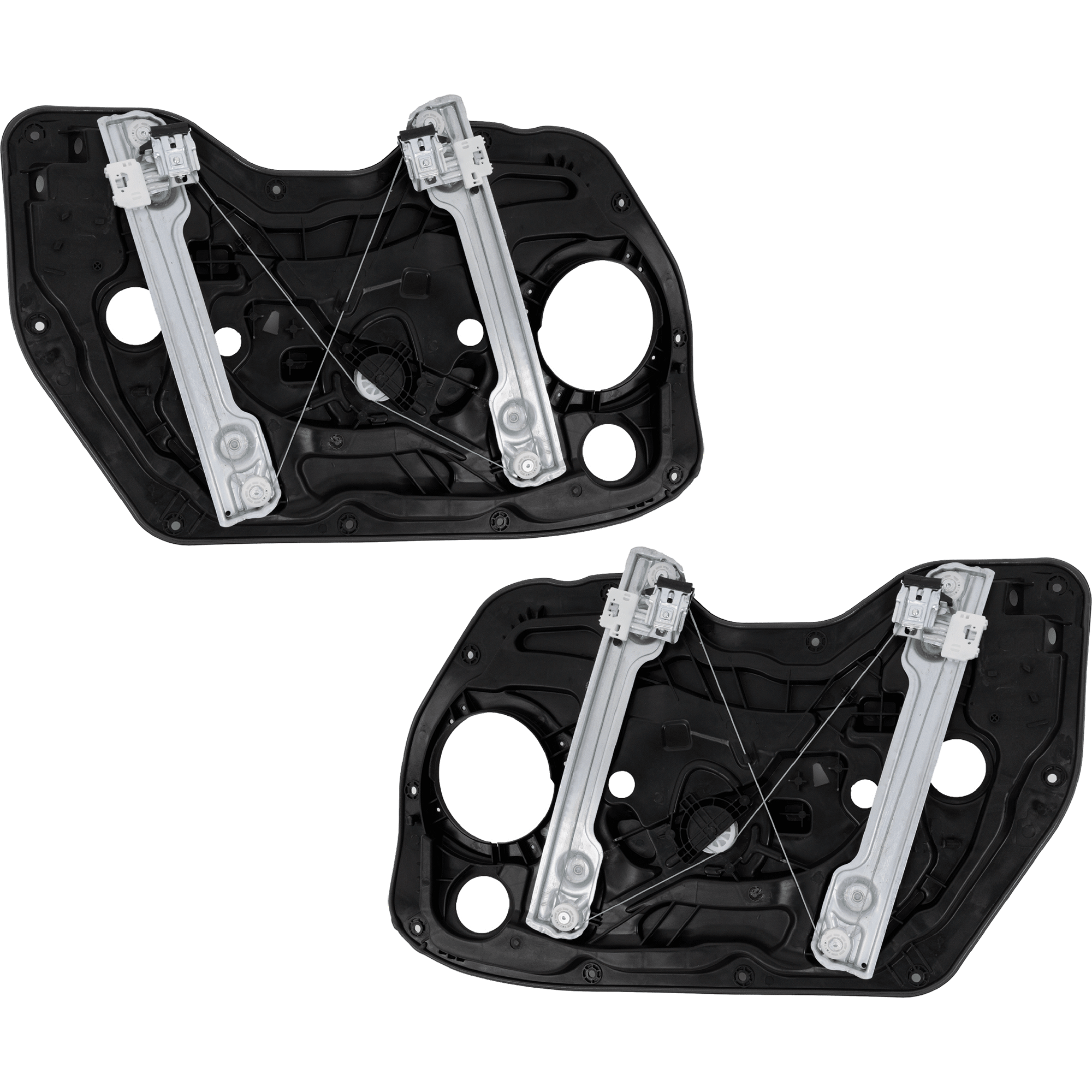 AM ELANTRA 17-20 FRONT WINDOW REGULATOR RH AND LH Power w Motor 2 Pins w Panel Door Module Korea USA Built Vehicle SKU SET RH46290151 OEM 82471F2030 PFM 82471F3030 PFM