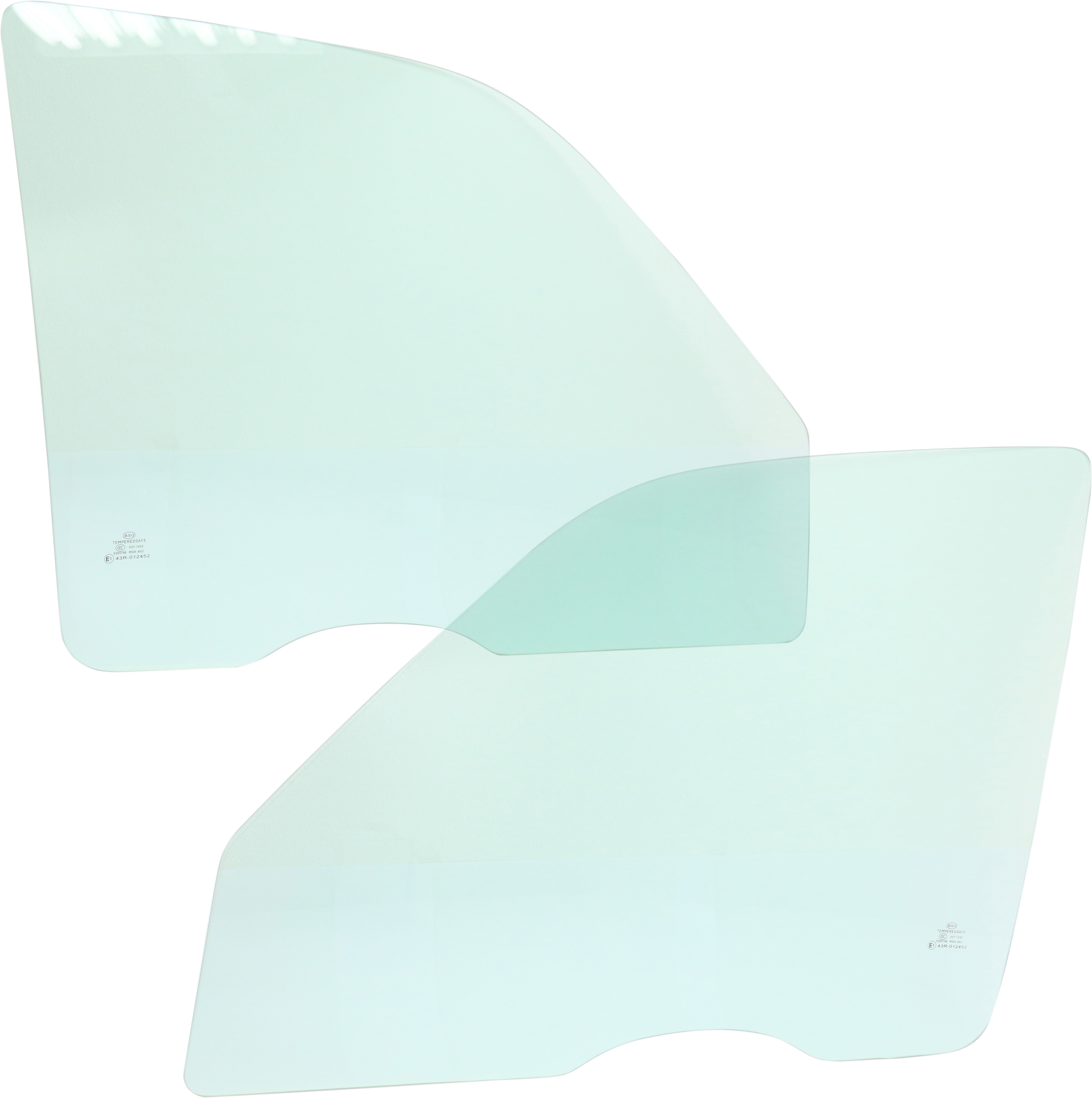 AM HONDA CR V 97-01 FRONT DOOR GLASS RH AND LH Green Tint SKU SET RH48010001 OEM 73300S10A00 FD20125GTNN 73350S