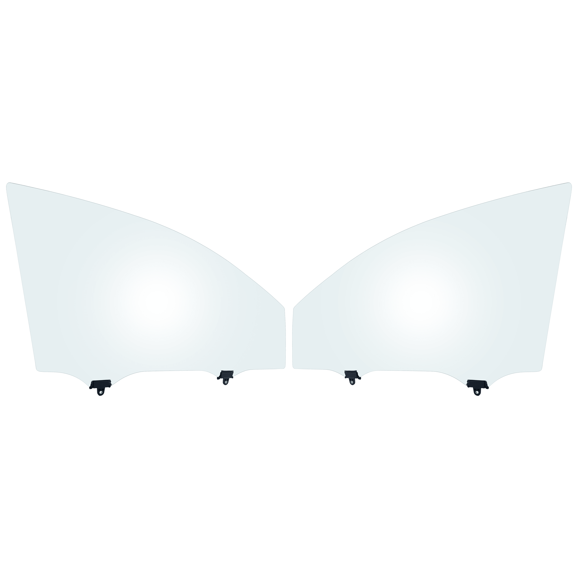 AM CR V 12-16 FRONT DOOR GLASS RH AND LH Green Tint w Solar Clip 12-12 Japan Built Vehicle SKU SET RH48010043 OEM 73300T0AA00-73300T0AA10-73300T