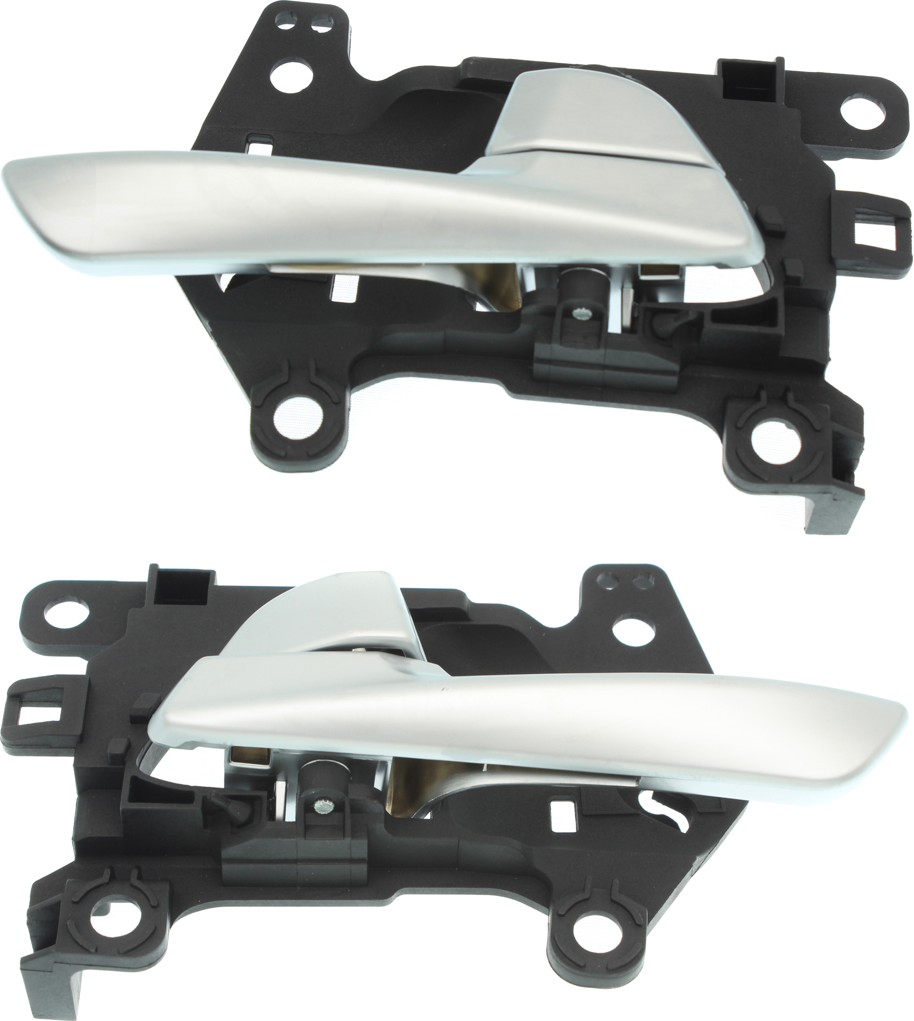 AM TUCSON 16-18 REAR DOOR HANDLE RH AND LH Inside Silver Plastic SKU SET RH49130005 OEM 83620D3000NS5-83610D3000NS5