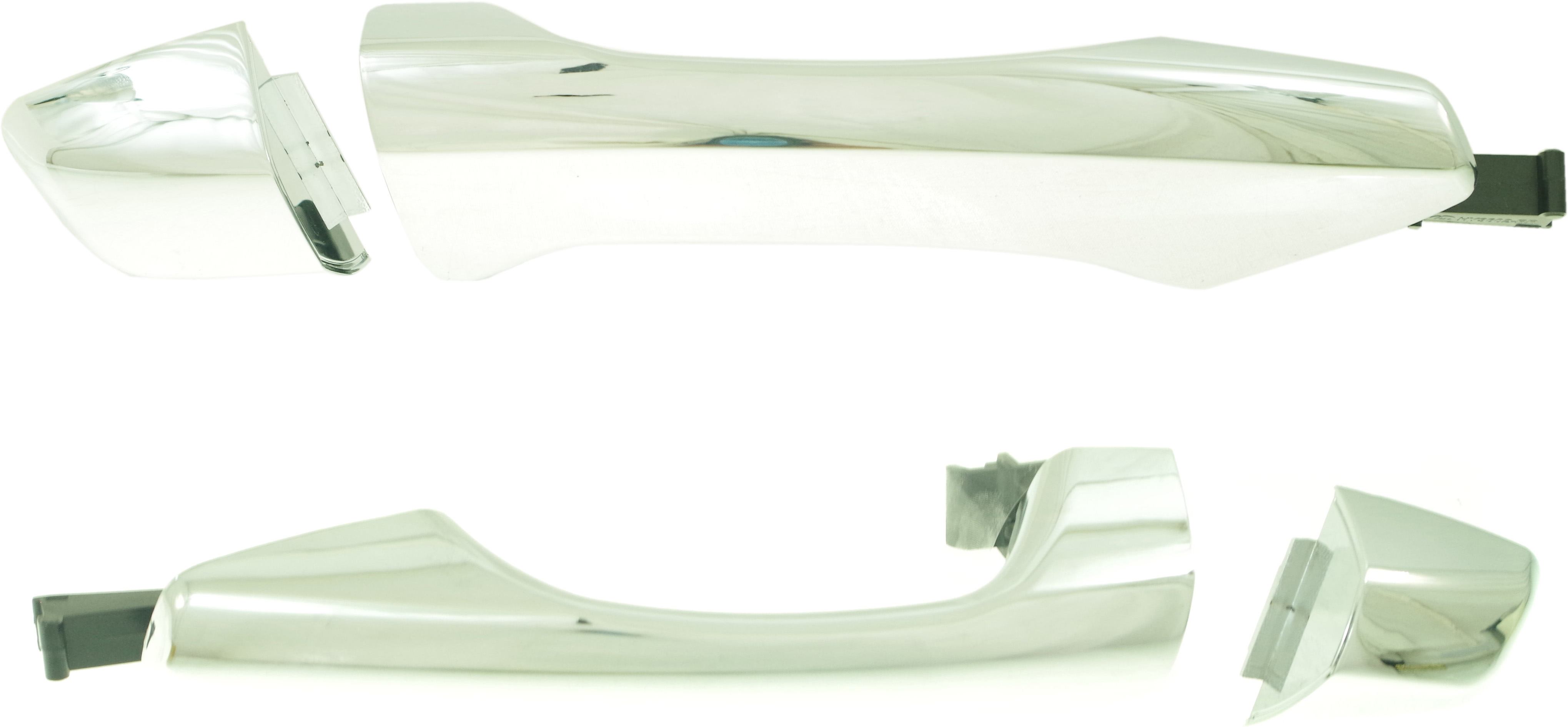 AM SANTA FE 13-19 REAR DOOR HANDLE RH AND LH Outside Chrome SKU SET RH49130007C OEM 83661B8010-83662B8010-83651B80