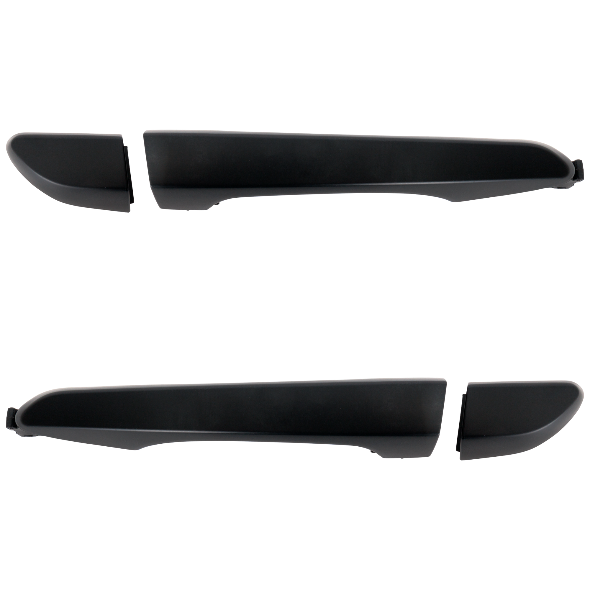 AM TUCSON 16-21 REAR EXTERIOR DOOR HANDLE RH AND LH Primed Black w o Keyhole w Cover w o Smart Key SKU SET RH49150037 OEM 83661D3000-83651D3000
