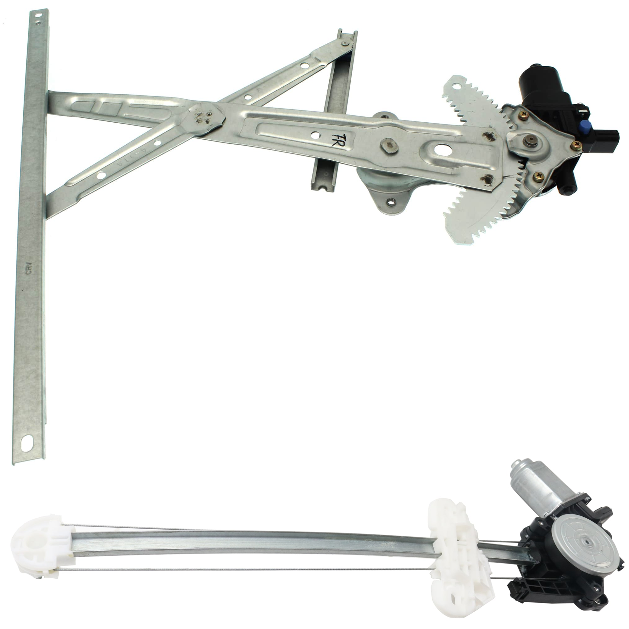 AM CR V 12-16 FRONT AND REAR WINDOW REGULATOR RH Power w Motor SKU SET RH49170001 A Partslink HO1551121 OEM 72215TR0A02 PFM 72211T0AA01-72