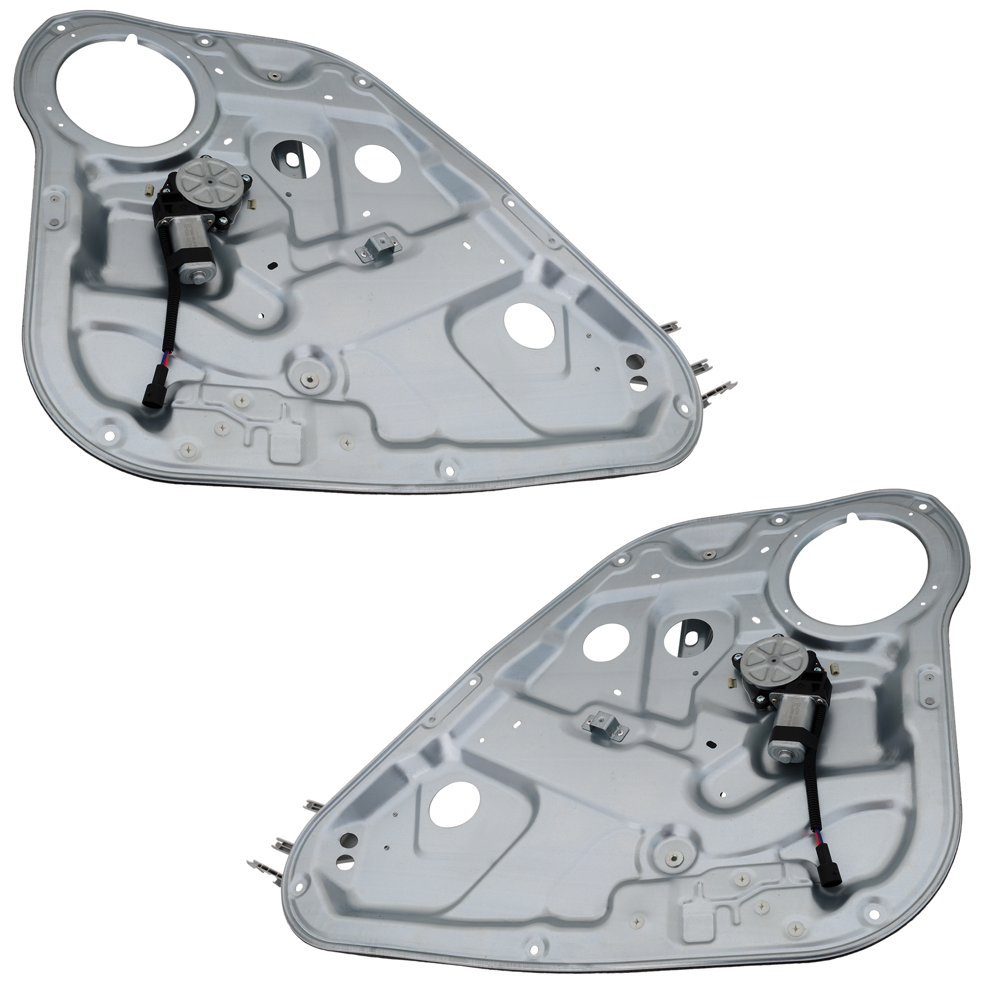 AM SANTA FE 07-09 REAR WINDOW REGULATOR RH AND LH Power w Motor SKU SET RH49170037 OEM 834502B000-834712B000-834602B0