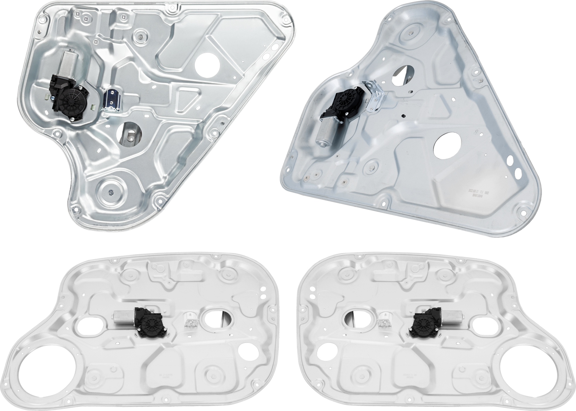 AM ELANTRA 07-09 FRONT AND REAR WINDOW REGULATOR RH AND LH Power w Motor Sedan SKU SET RH49170049-4 OEM 824712H000 PFM 824812H000 PFM