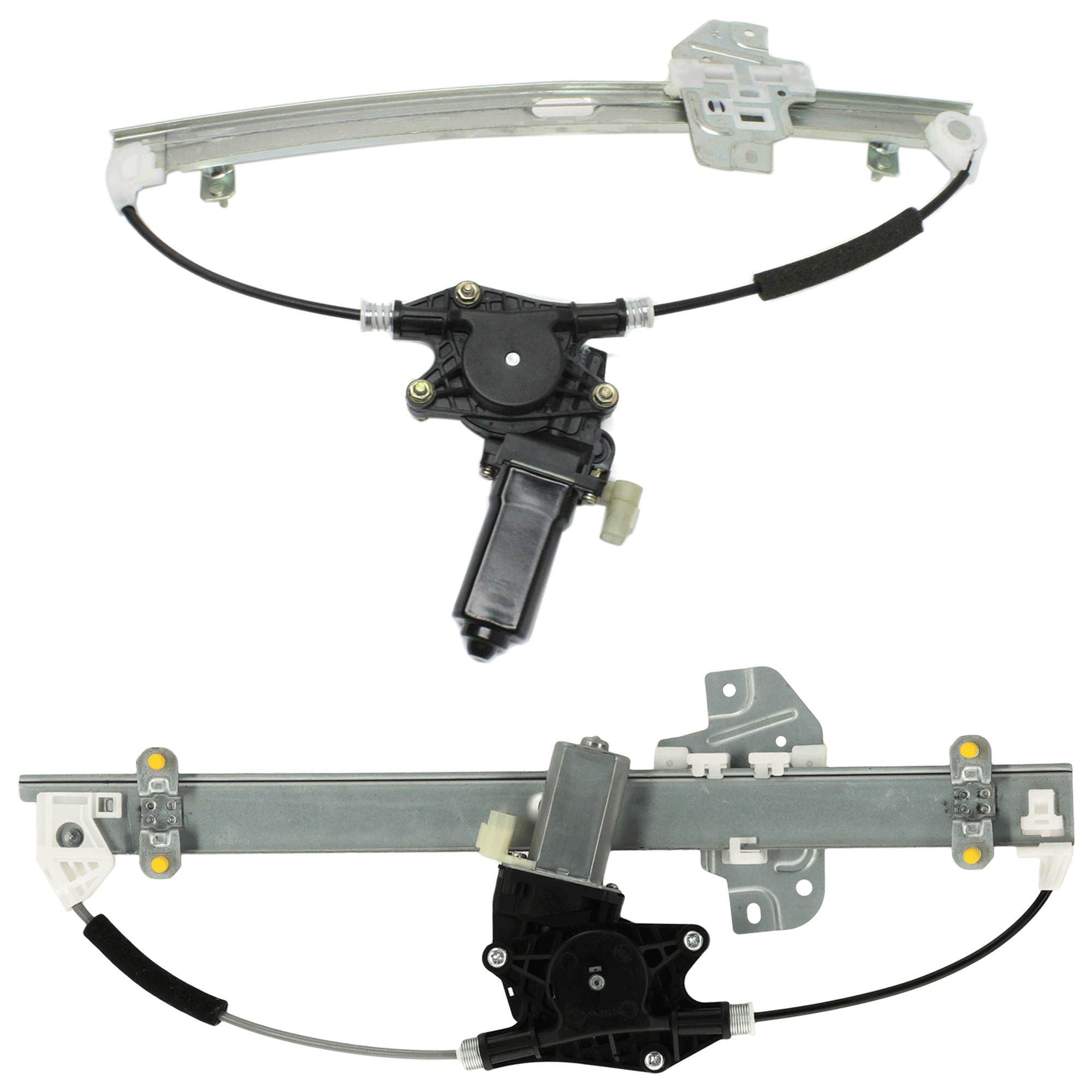 AM ACCENT RIO RIO5-06-11 FRONT AND REAR WINDOW REGULATOR RH Power w Motor SKU SET RH49170095 A Partslink HY1351130 OEM 824021G010-834021G010