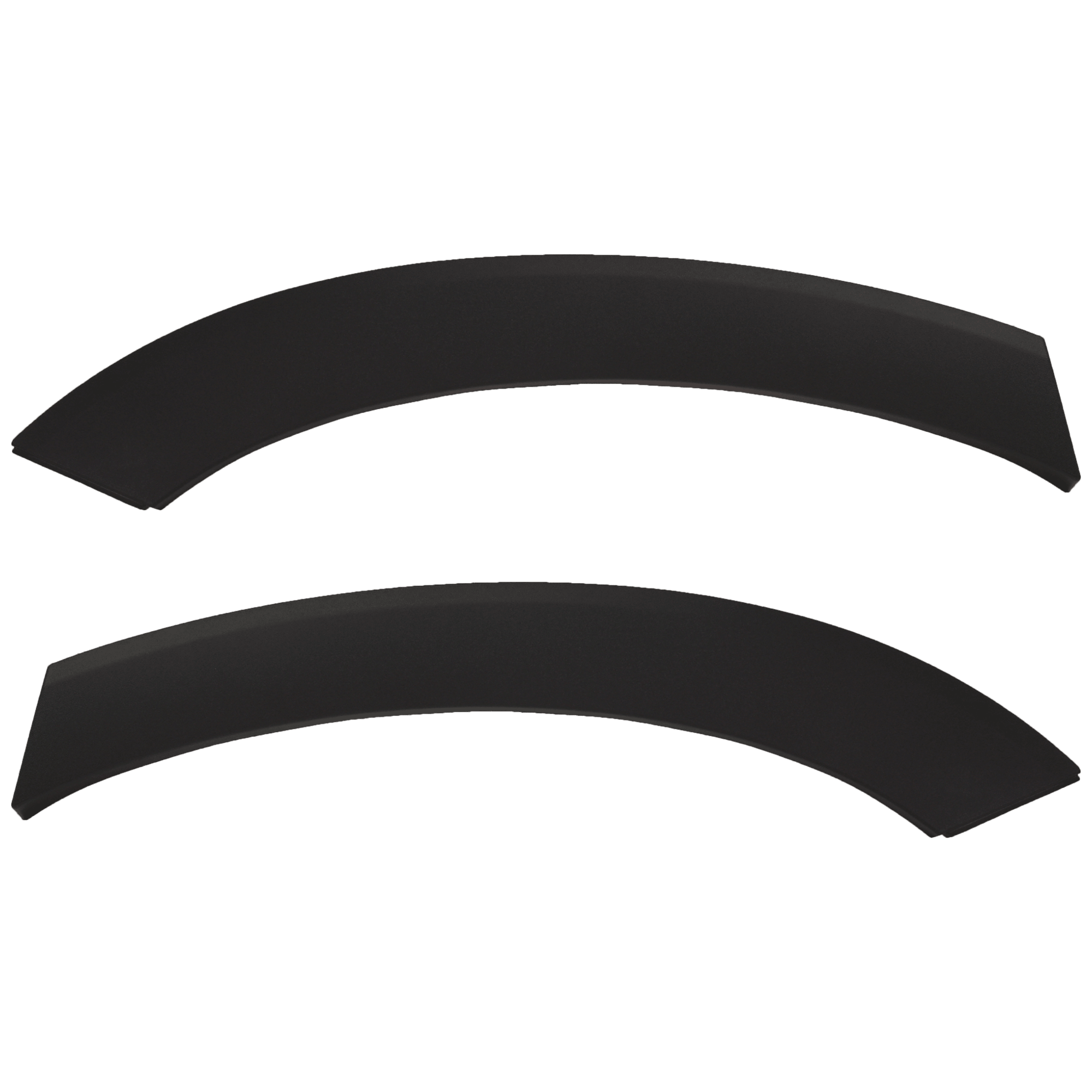 AM SANTA FE 19-20 REAR WHEEL OPENING MOLDING RH AND LH Textured Black CAPA SKU SET RH55390009Q Partslink HY1791101C HY1790101C OEM 87742S2000-87741S2000