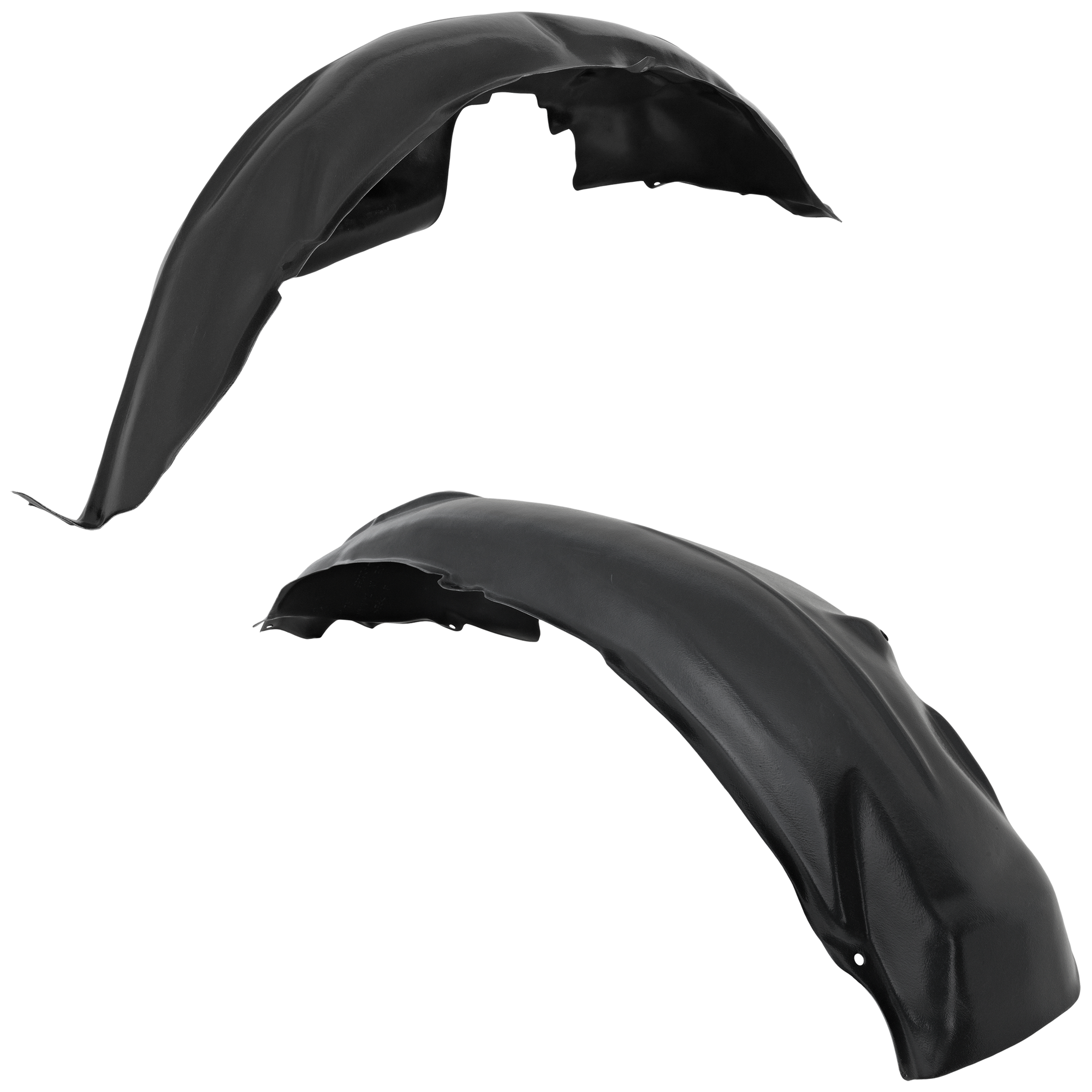 AM CR V 12-16 REAR FENDER LINER RH AND LH Polyethylene Vacuum Form Wheelhouse Liner SKU SET RH55430001 Partslink HO1762100 HO1763100 OEM 74552T0AA01-74592T0AA01