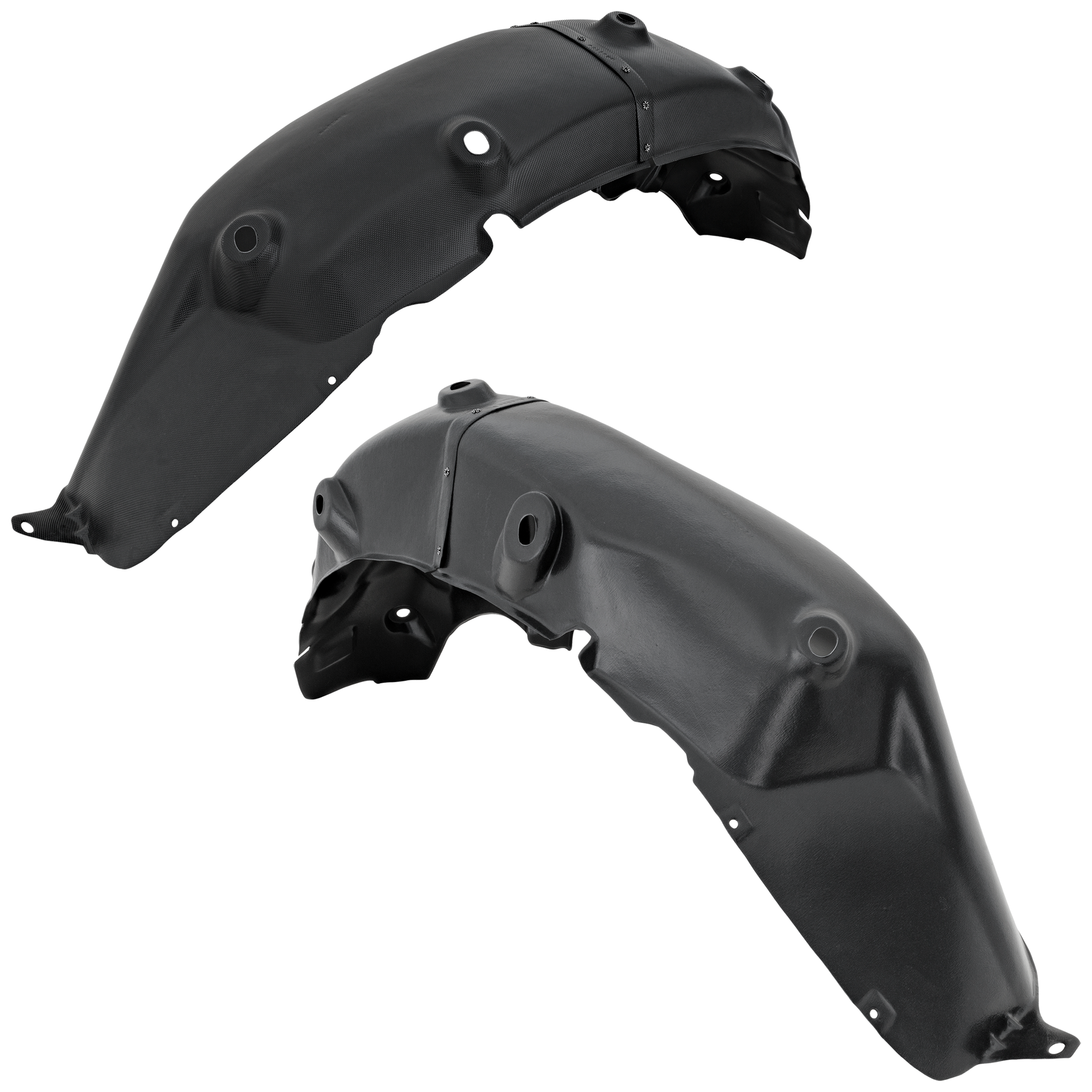 AM TUCSON 10-13 REAR FENDER LINDER RH AND LH Polyethylene Vacuum Form Wheelhouse Liner Assembly SKU SET RH55430007 Partslink HY1762108 HY1763108 OEM 868212S000-868222S000