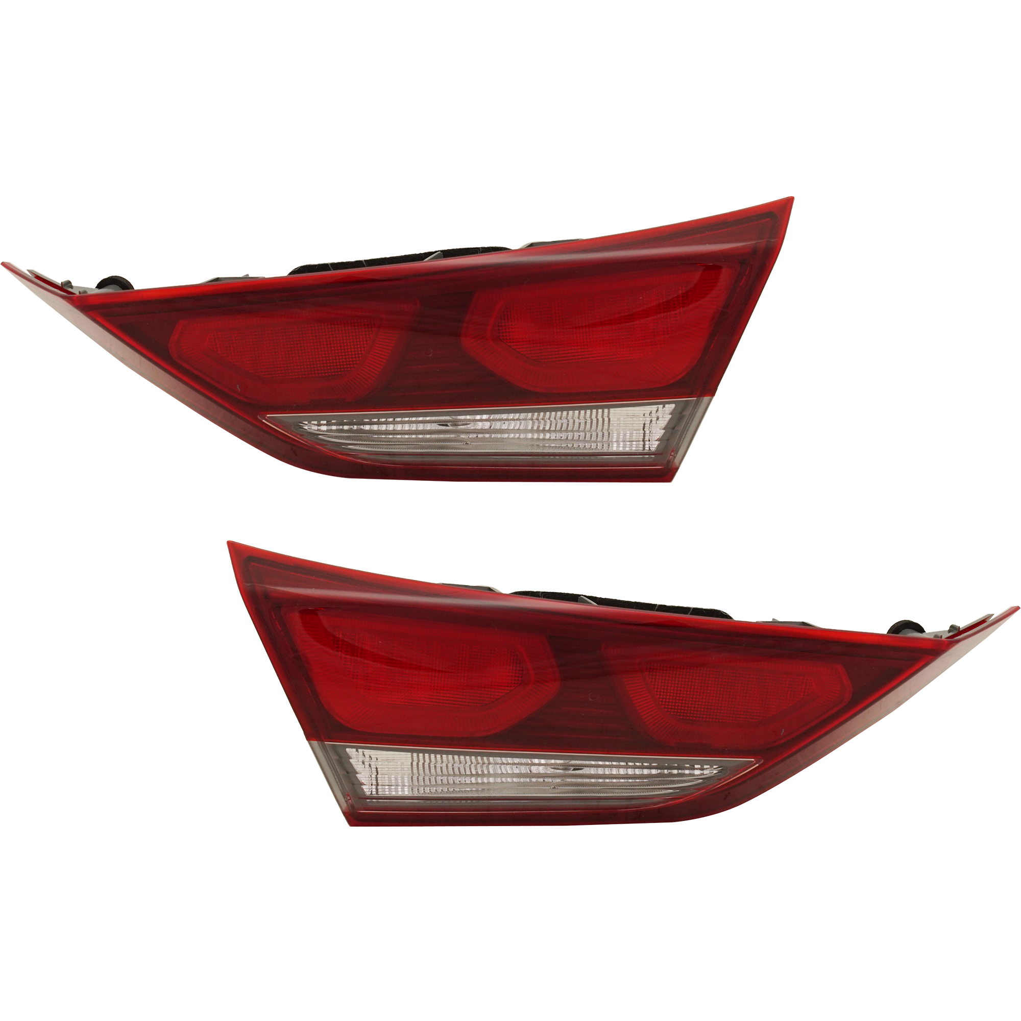 AM ELANTRA 17-18 TAIL LAMP RH AND LH Inner Assembly Standard Type USA Built Vehicle SKU SET RH73010001 Partslink HY2802138 HY2803138 OEM 92403F3000-92404F3000