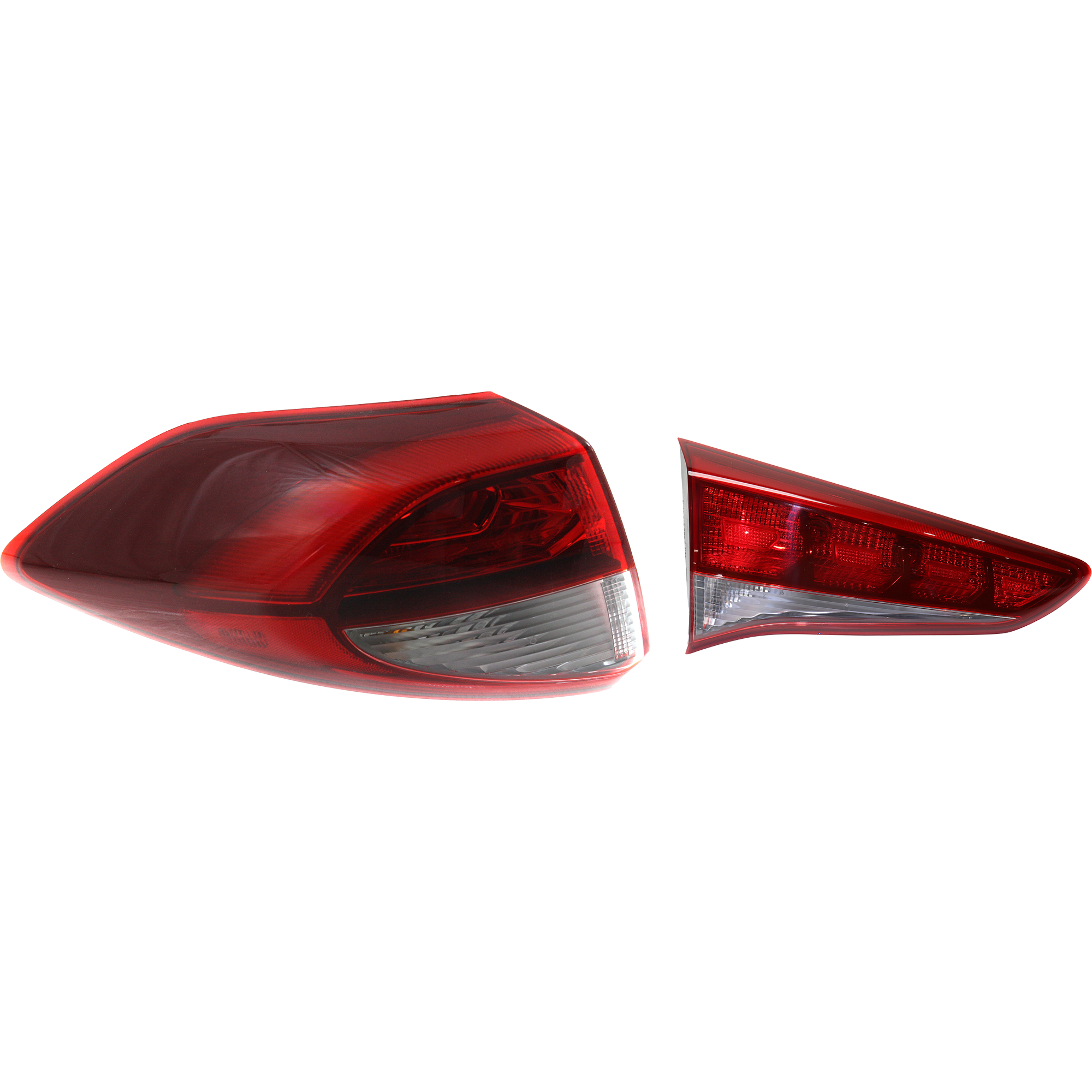 AM TUCSON 16-18 TAIL LAMP LH Inner and Outer Assembly SKU SET RH73010008 Partslink HY2802135 HY2804138 OEM 92401D3110-92403D3010