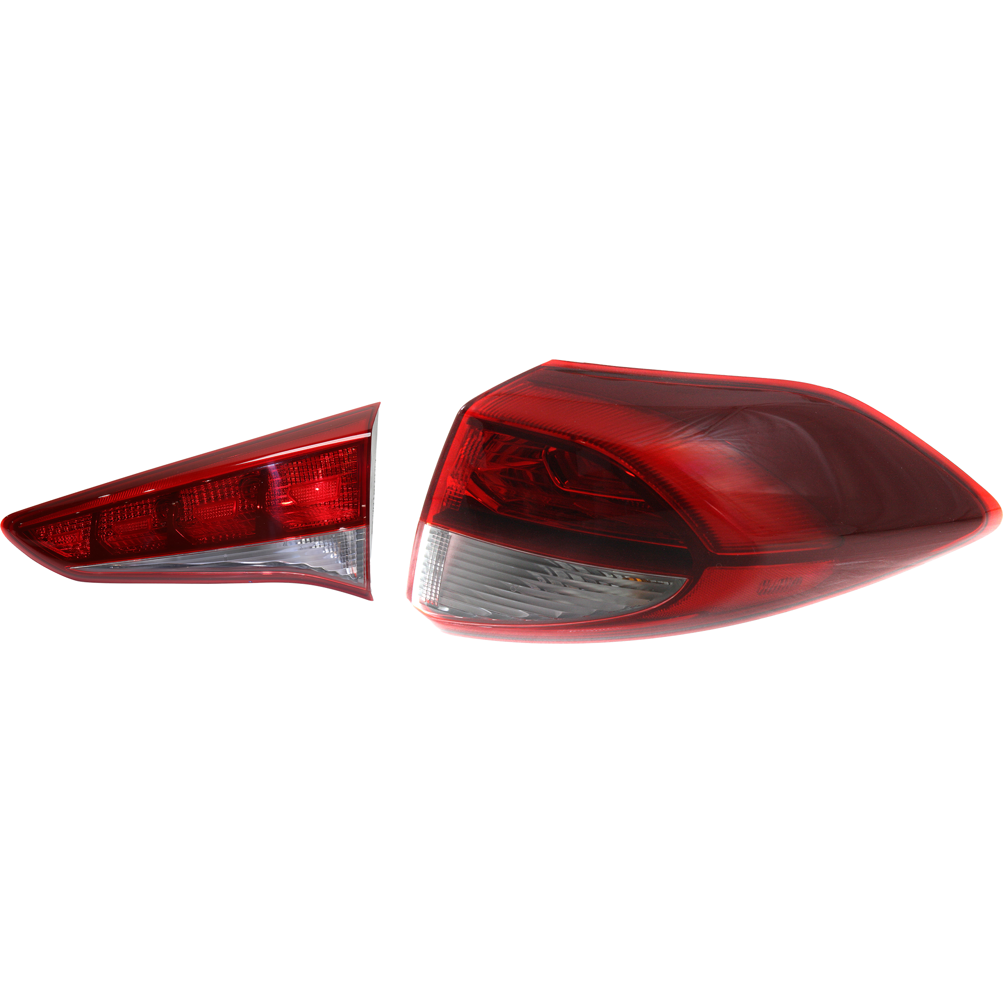 AM TUCSON 16-18 TAIL LAMP RH Inner and Outer Assembly Halogen SKU SET RH73010009 A Partslink HY2803135 HY2805137 OEM 92402D3010-92404D3010