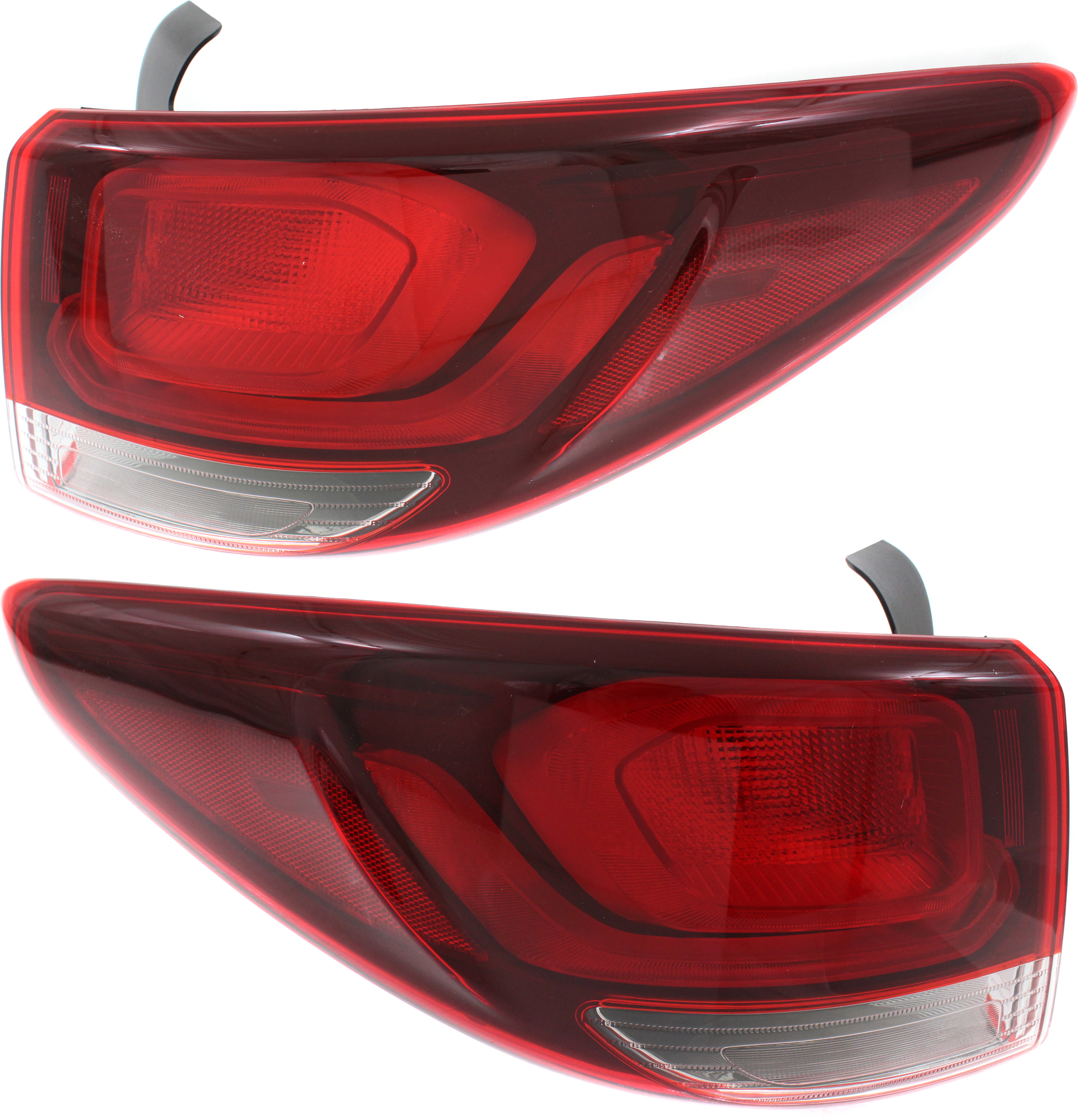 AM SANTA FE SANTA FE XL 17-19 TAIL LAMP RH AND LH Outer Assembly Halogen SKU SET RH73010021 Partslink HY2805144 HY2804144 OEM 92402B8530-92401B8530