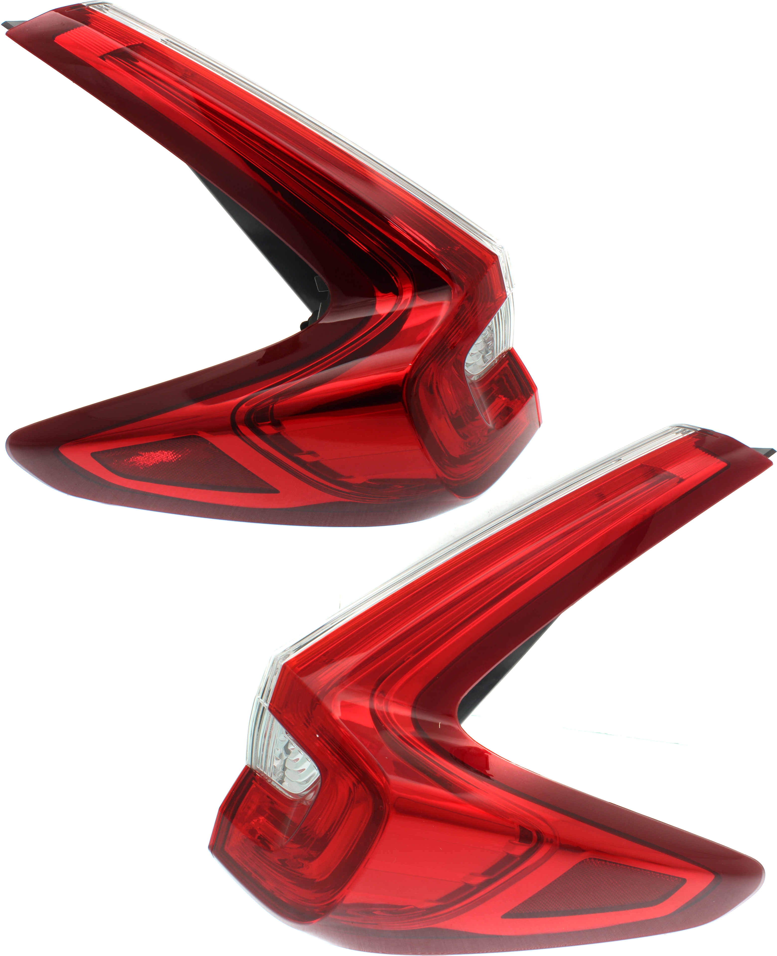 AM CR V 17-19 TAIL LAMP RH AND LH Outer Assembly Halogen Japan North America Built Vehicle CAPA SKU SET RH73010025Q Partslink HO2805113C HO2804113C OEM 33500TLAA01-33550TLAA01