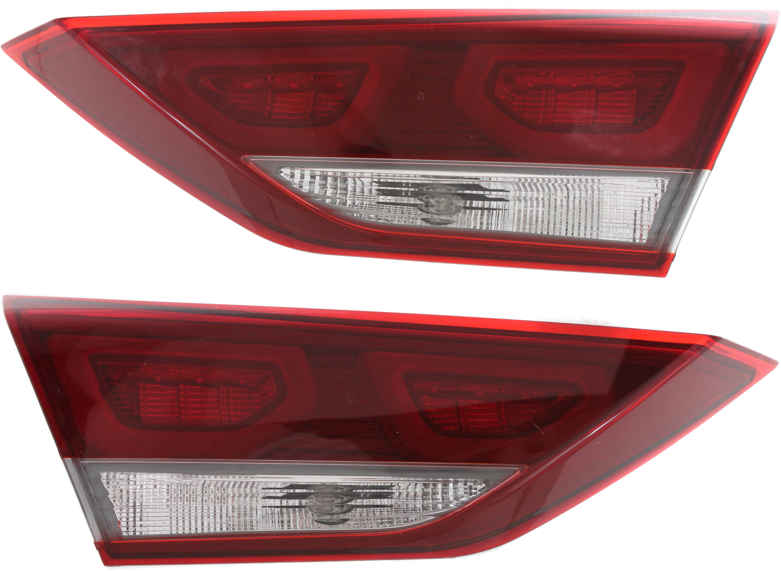 AM ELANTRA 17-18 TAIL LAMP RH AND LH Inner Assembly LED 2.0L Eng SKU SET RH73010027 Partslink HY2803137 HY2802137 OEM 92404F2120-92403F2120