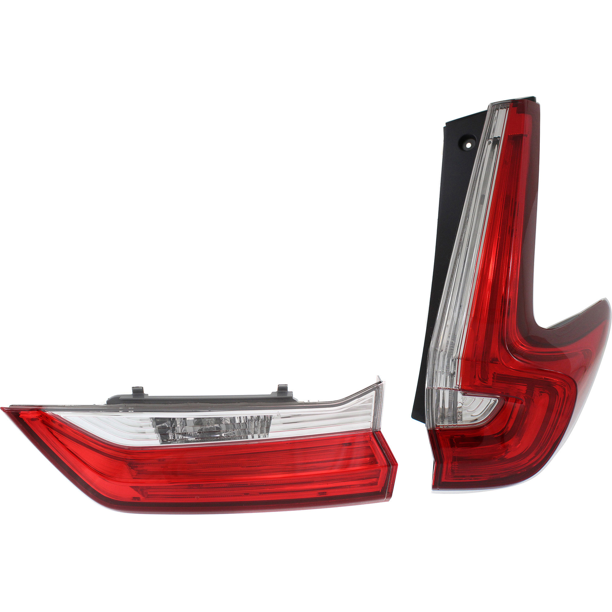 AM CR V 17-19 TAIL LAMP RH Inner and Outer Assembly Halogen Set of 2 SKU SET RH73010033 A Partslink HO2803116 HO2805113 OEM 33500TLAA01-34150TLAA01