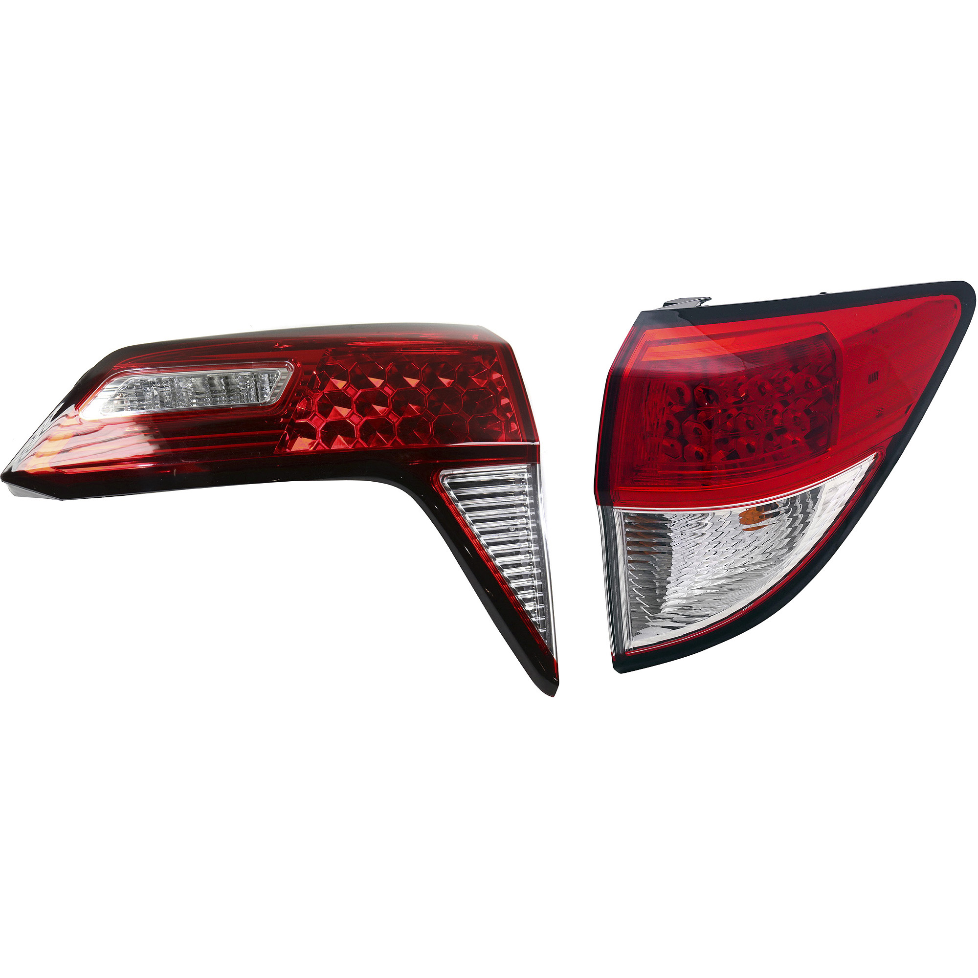 AM HR V 19-22 TAIL LAMP RH Inner and Outer Assembly Halogen SKU SET RH73010043 A Partslink HO2803120 HO2805119 OEM 33502T7WA31-34150T7AA31