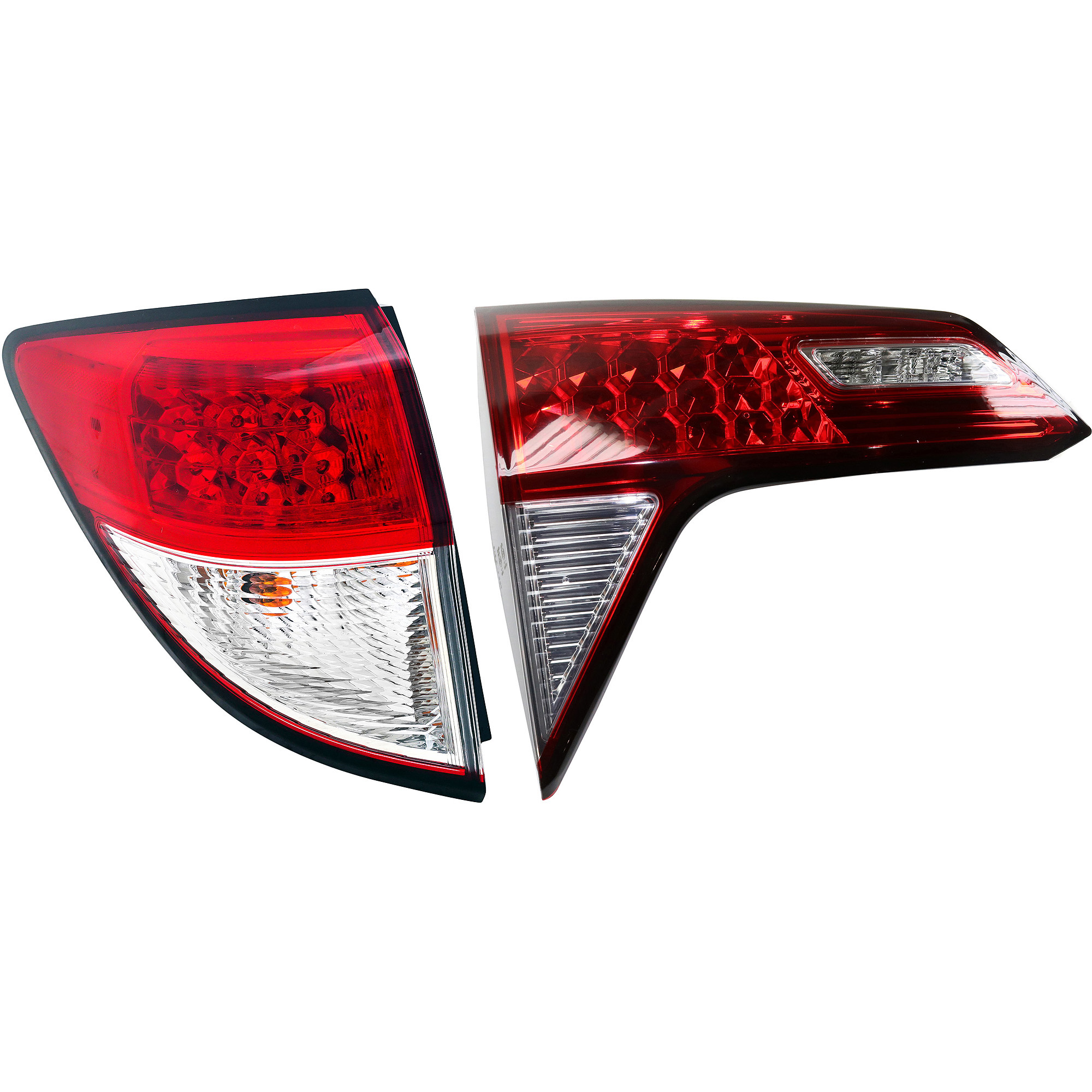 AM HR V 19-22 TAIL LAMP LH Inner and Outer Assembly SKU SET RH73010044 Partslink HO2802120 HO2804119 OEM 33552T7WA31-34155T7AA31
