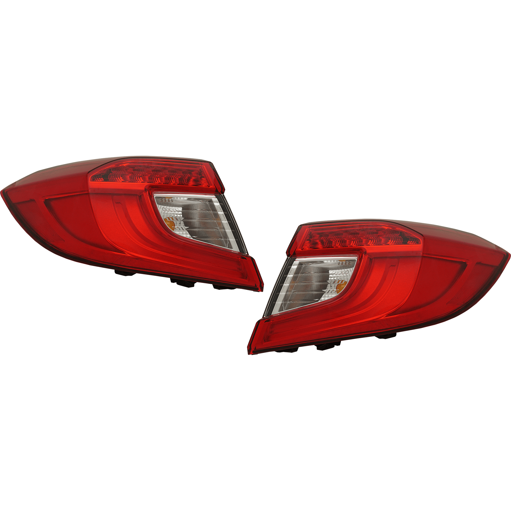 AM ACCORD 18-22 TAIL LAMP RH AND LH Outer Assembly CAPA SKU SET RH73010053Q Partslink HO2805118C HO2804118C OEM 33500TVAA01-33550TVAA01