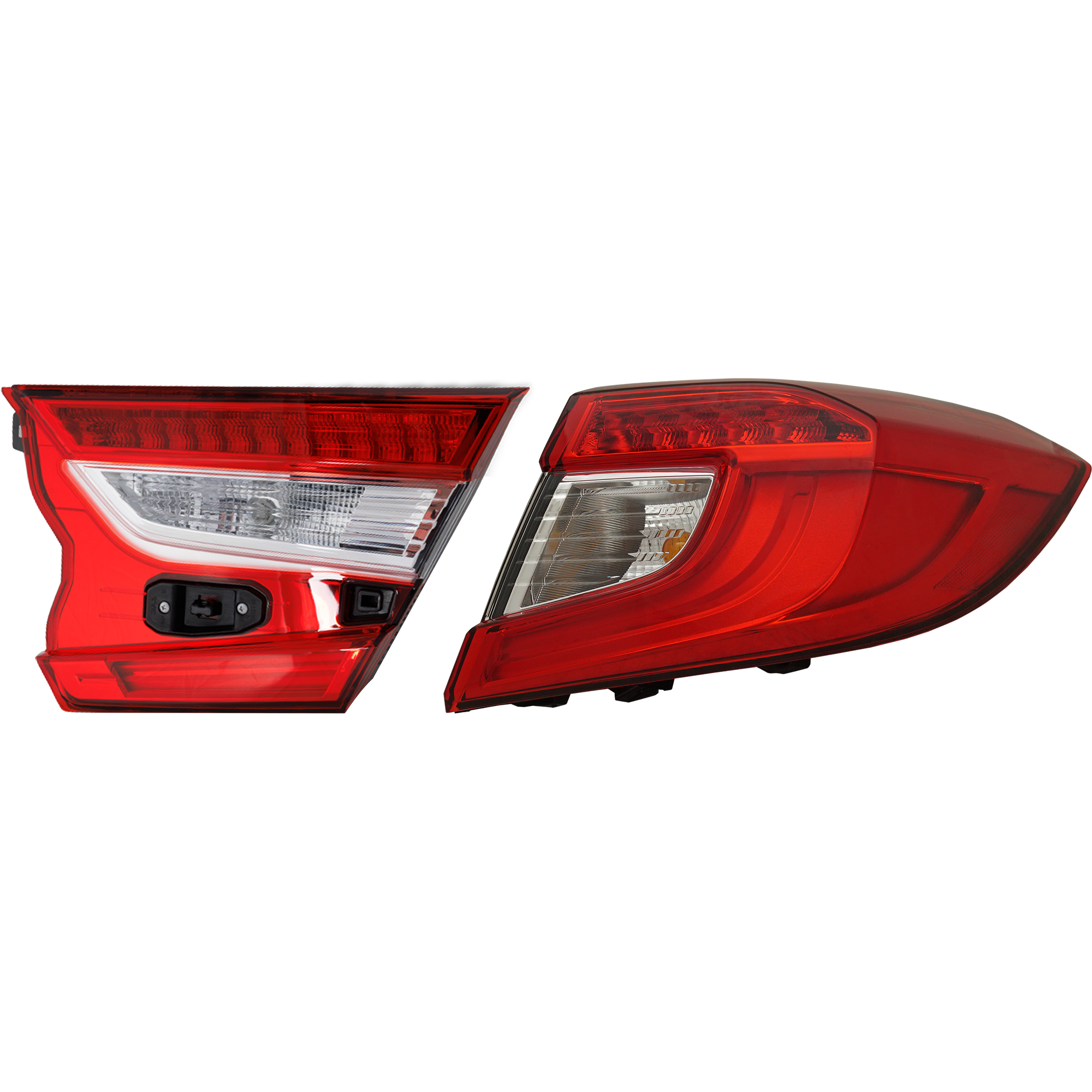 AM ACCORD 18-22 TAIL LAMP RH Inner and Outer CAPA SKU SET RH73010059Q Partslink HO2803119C HO2805118C OEM 33500TVAA01-34150TVAA01