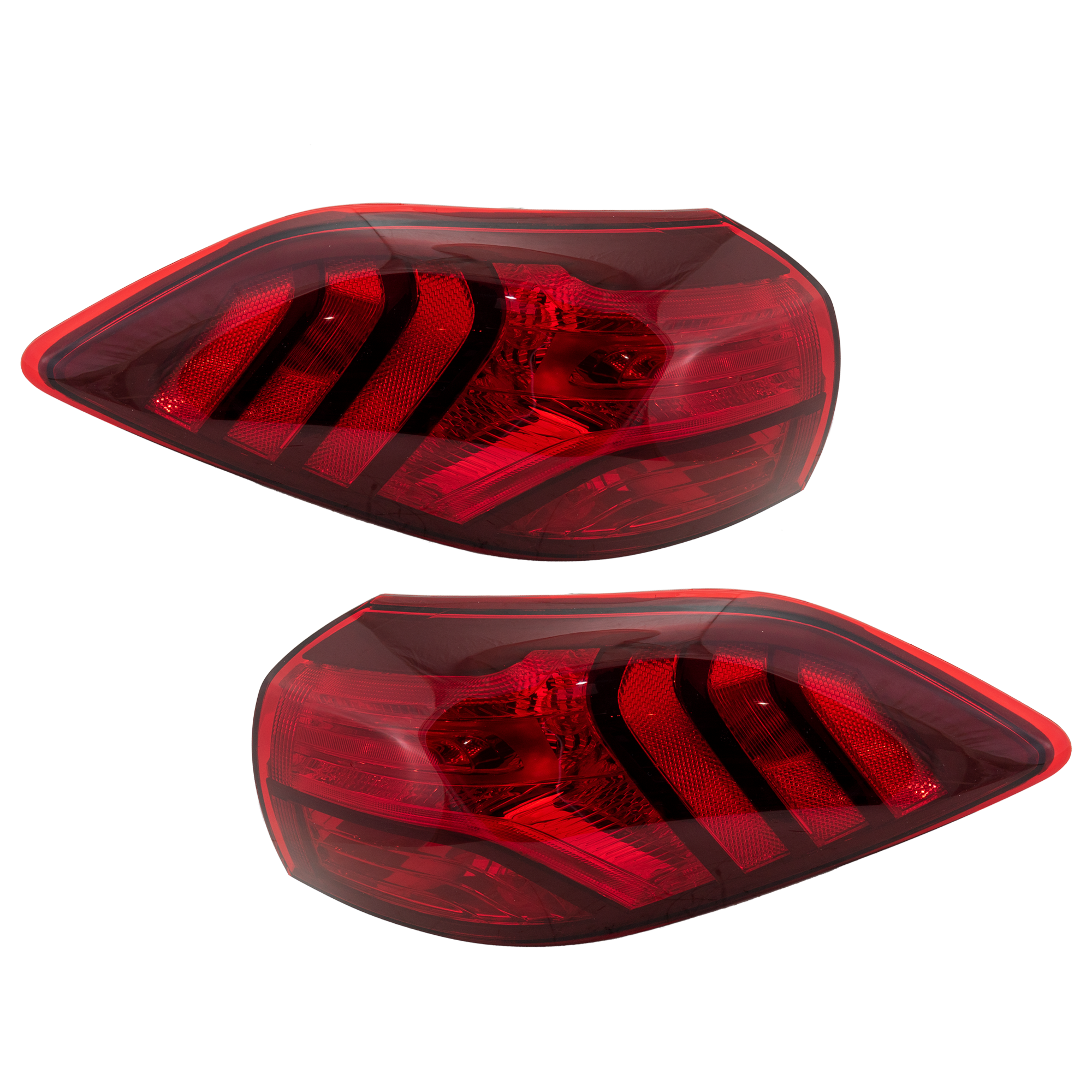 AM TUCSON 19-21 TAIL LAMP RH AND LH Outer Assembly Halogen CAPA SKU SET RH73010077Q Partslink HY2805160C HY2804160C OEM 92402D3550-92401D3550