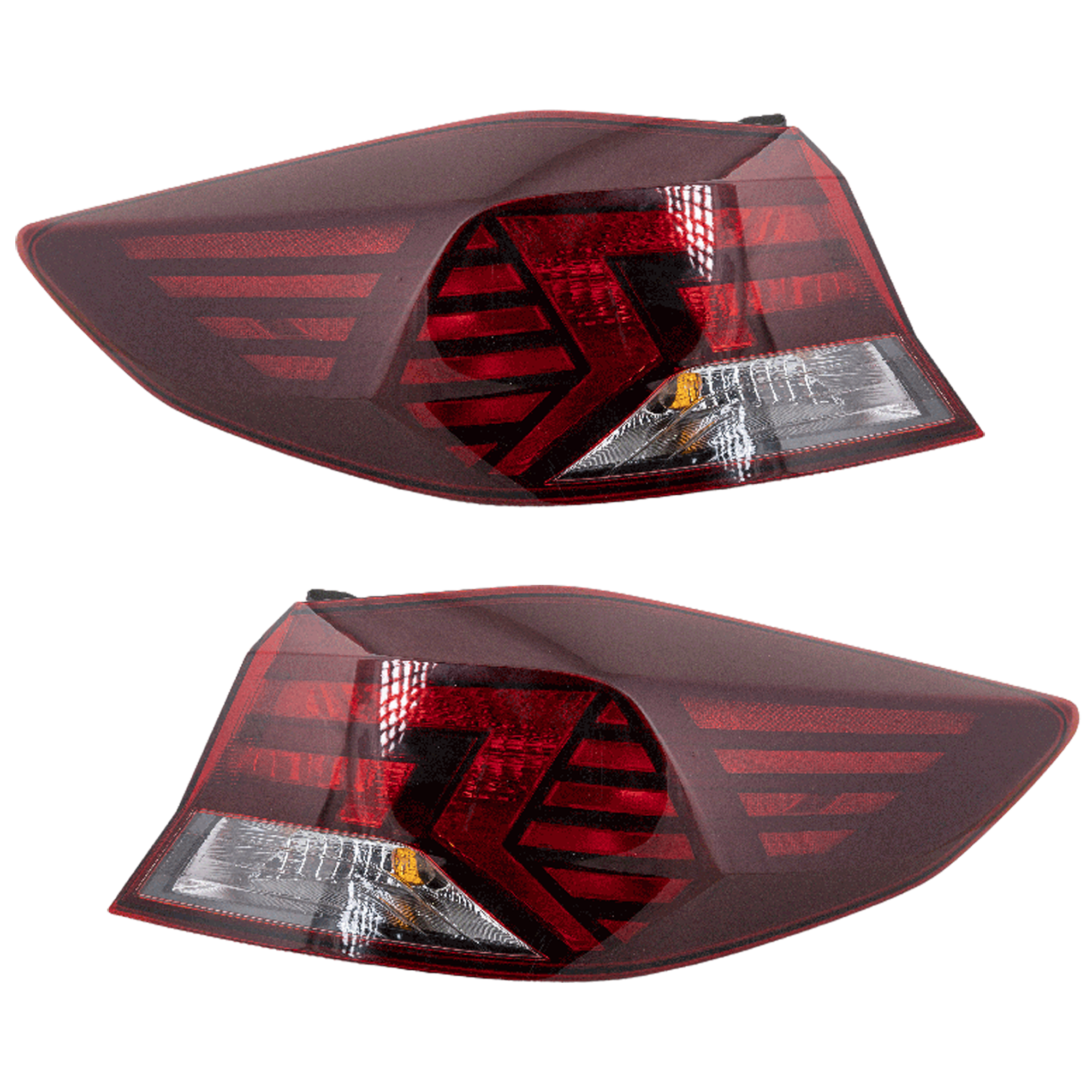 AM ELANTRA 19-20 TAIL LAMP RH AND LH Outer Assembly Halogen Halogen USA Built Vehicle SKU SET RH73010121 Partslink HY2805159 HY2804159 OEM 92402F3500-92401F3500