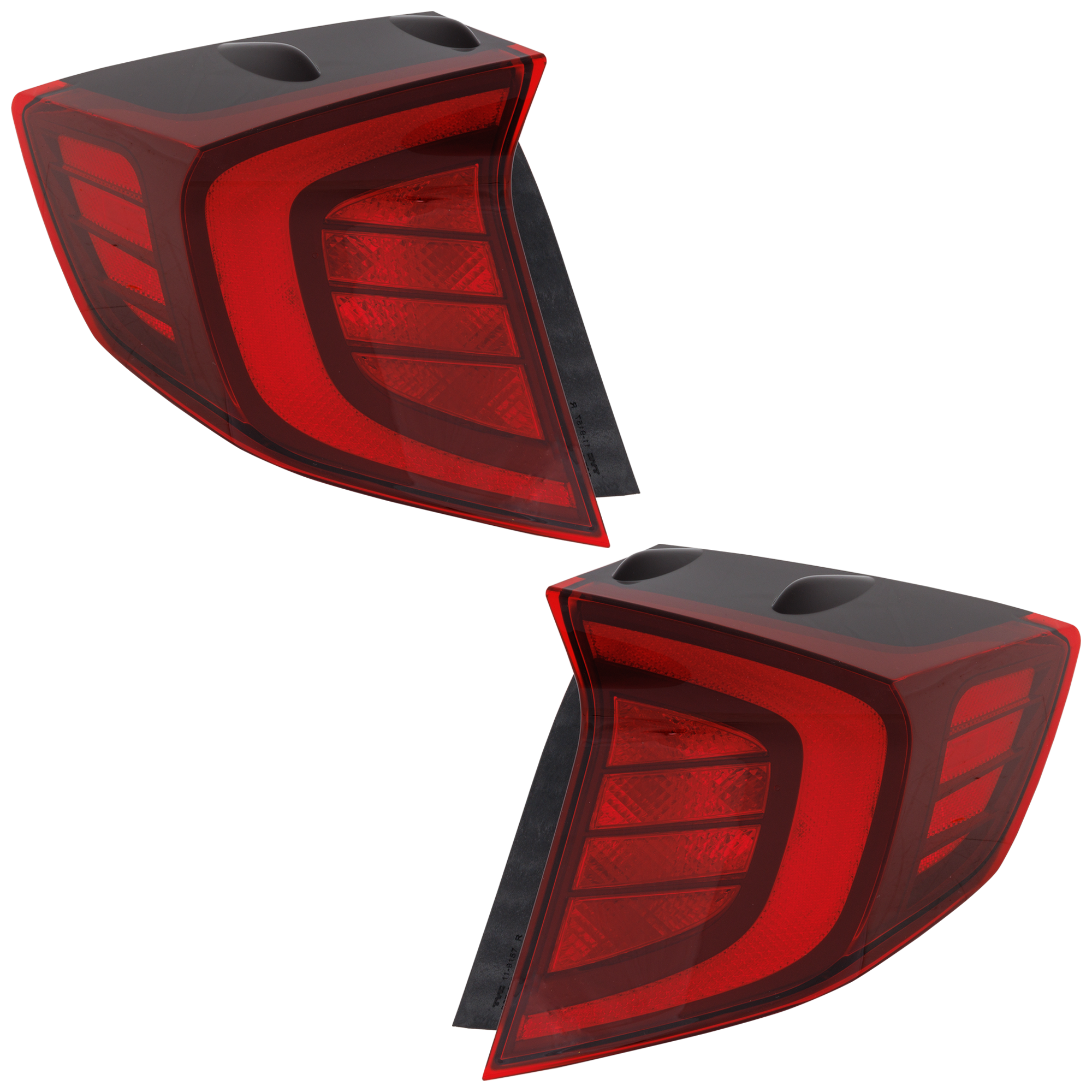 AM SONATA 20-22 TAIL LAMP RH AND LH Assembly LED Preferred N Line SE SEL Models CAPA SKU SET RH73010143Q Partslink HY2804167C HY2805167C OEM 92401L0000-92402L0000